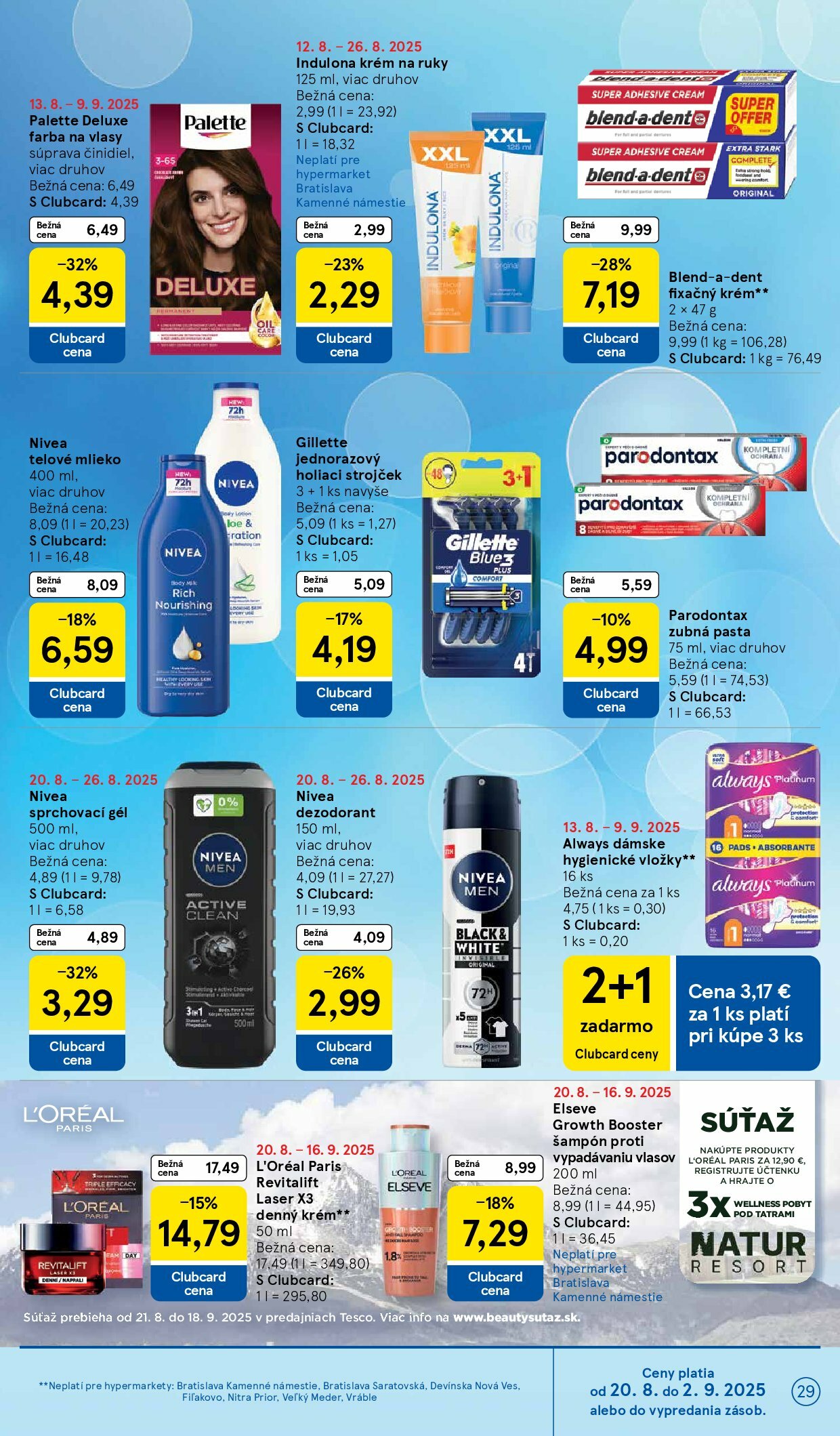tesco - Leták Tesco platný od 20.08. do 26.08. - page: 29 tesco - Leták Tesco platný od 20.08. do 26.08. - page: 29