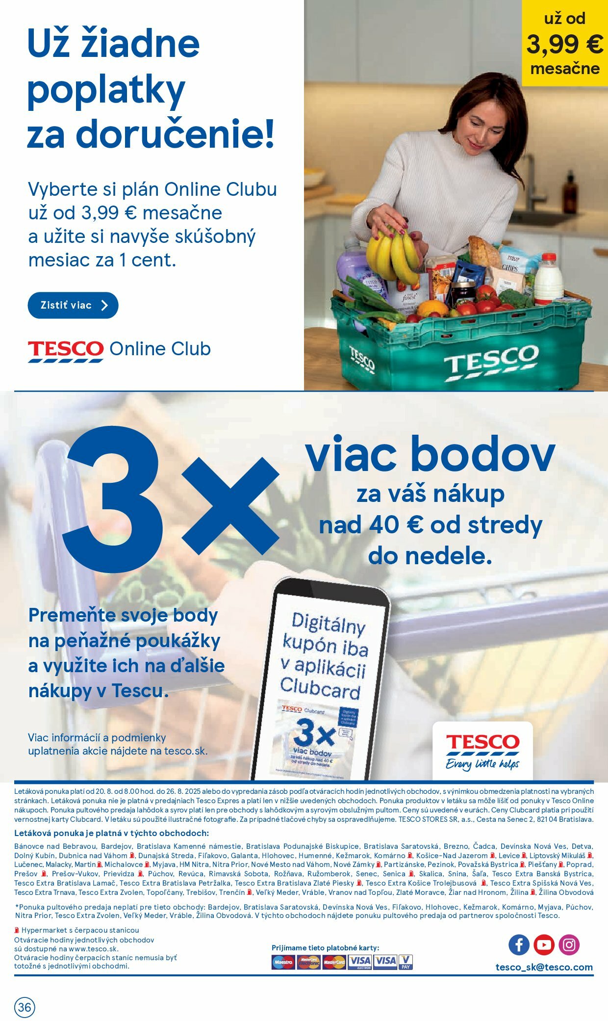 tesco - Leták Tesco platný od 20.08. do 26.08. - page: 36 tesco - Leták Tesco platný od 20.08. do 26.08. - page: 36