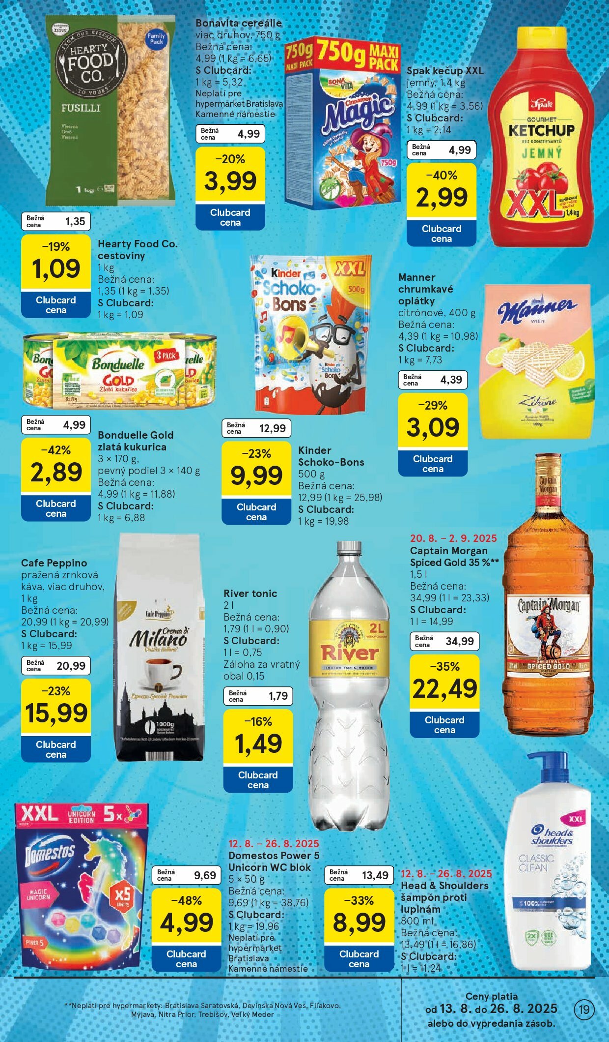 tesco - Leták Tesco platný od 20.08. do 26.08. - page: 19 tesco - Leták Tesco platný od 20.08. do 26.08. - page: 19