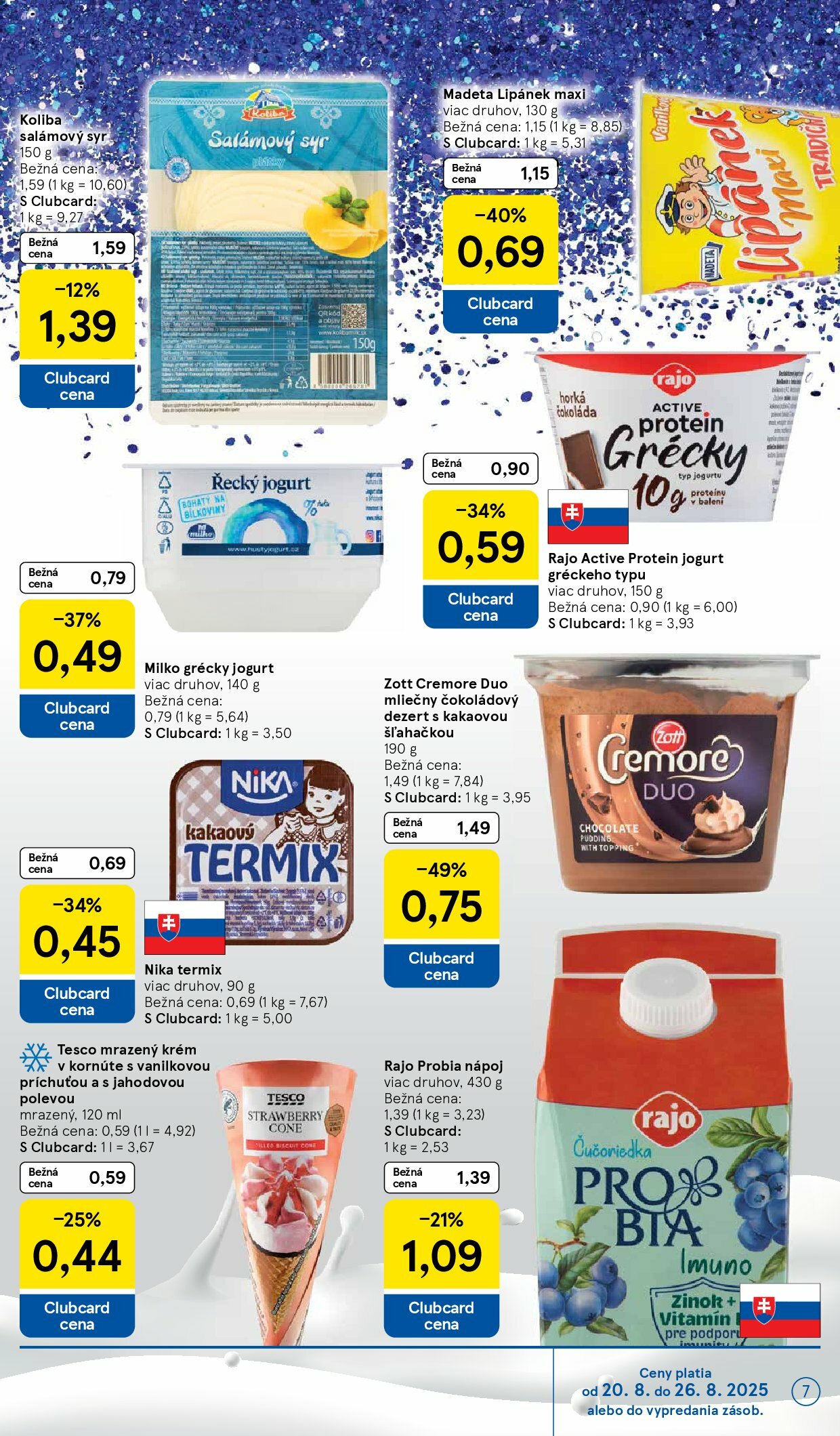tesco - Leták Tesco platný od 20.08. do 26.08. - page: 7 tesco - Leták Tesco platný od 20.08. do 26.08. - page: 7