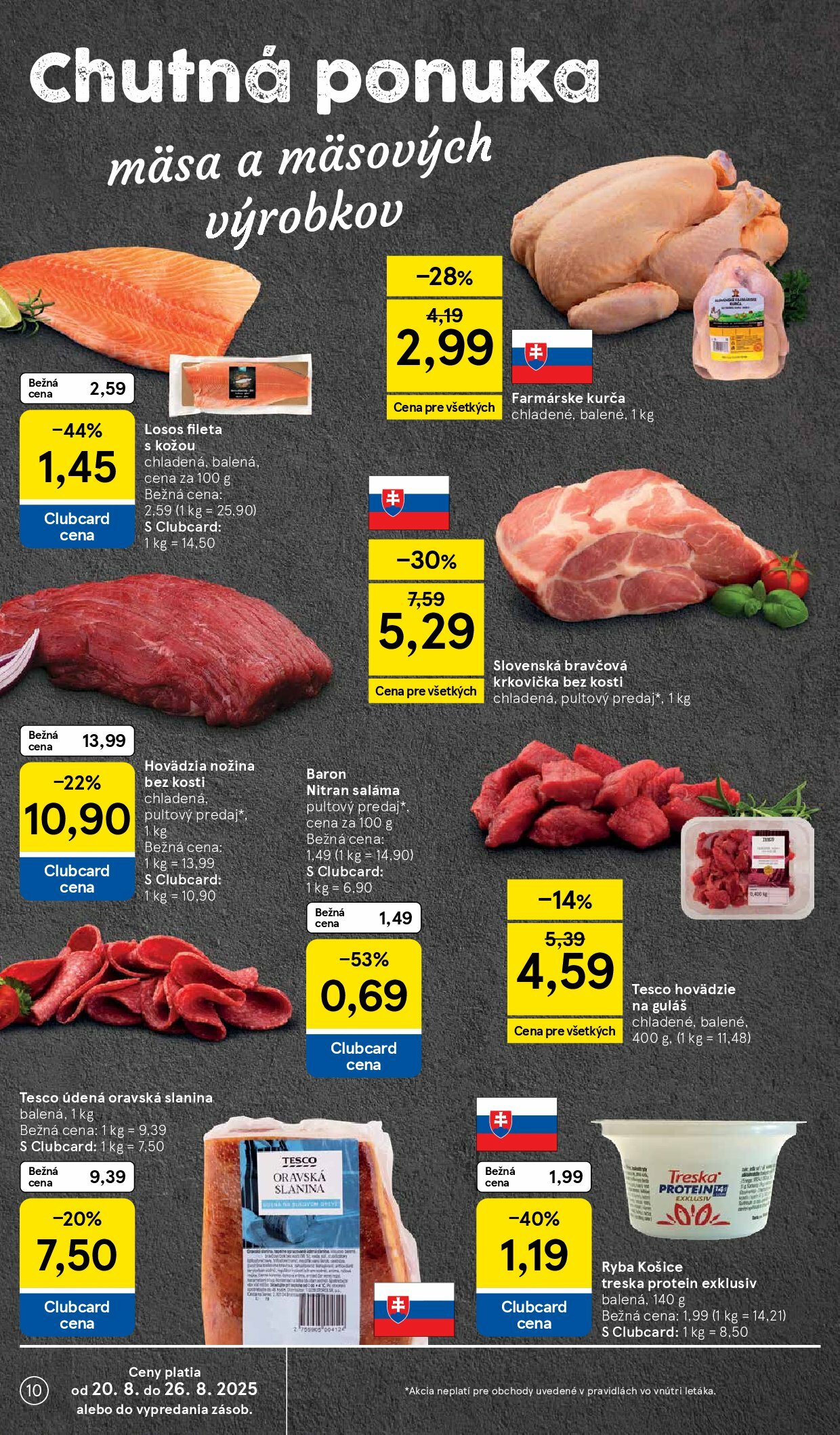tesco - Leták Tesco platný od 20.08. do 26.08. - page: 10 tesco - Leták Tesco platný od 20.08. do 26.08. - page: 10