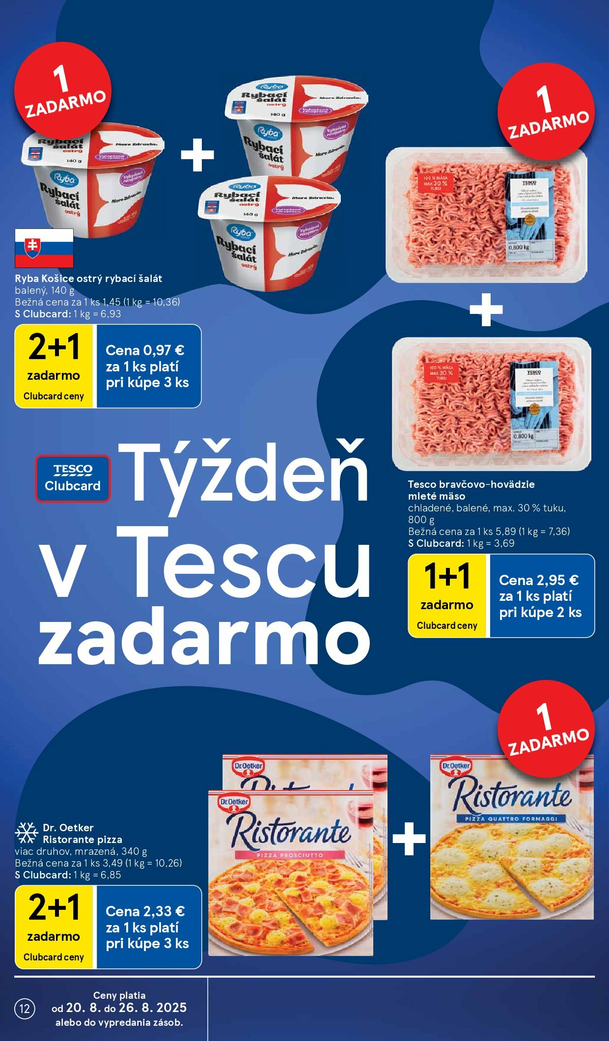 tesco - Leták Tesco platný od 20.08. do 26.08. - page: 12 tesco - Leták Tesco platný od 20.08. do 26.08. - page: 12