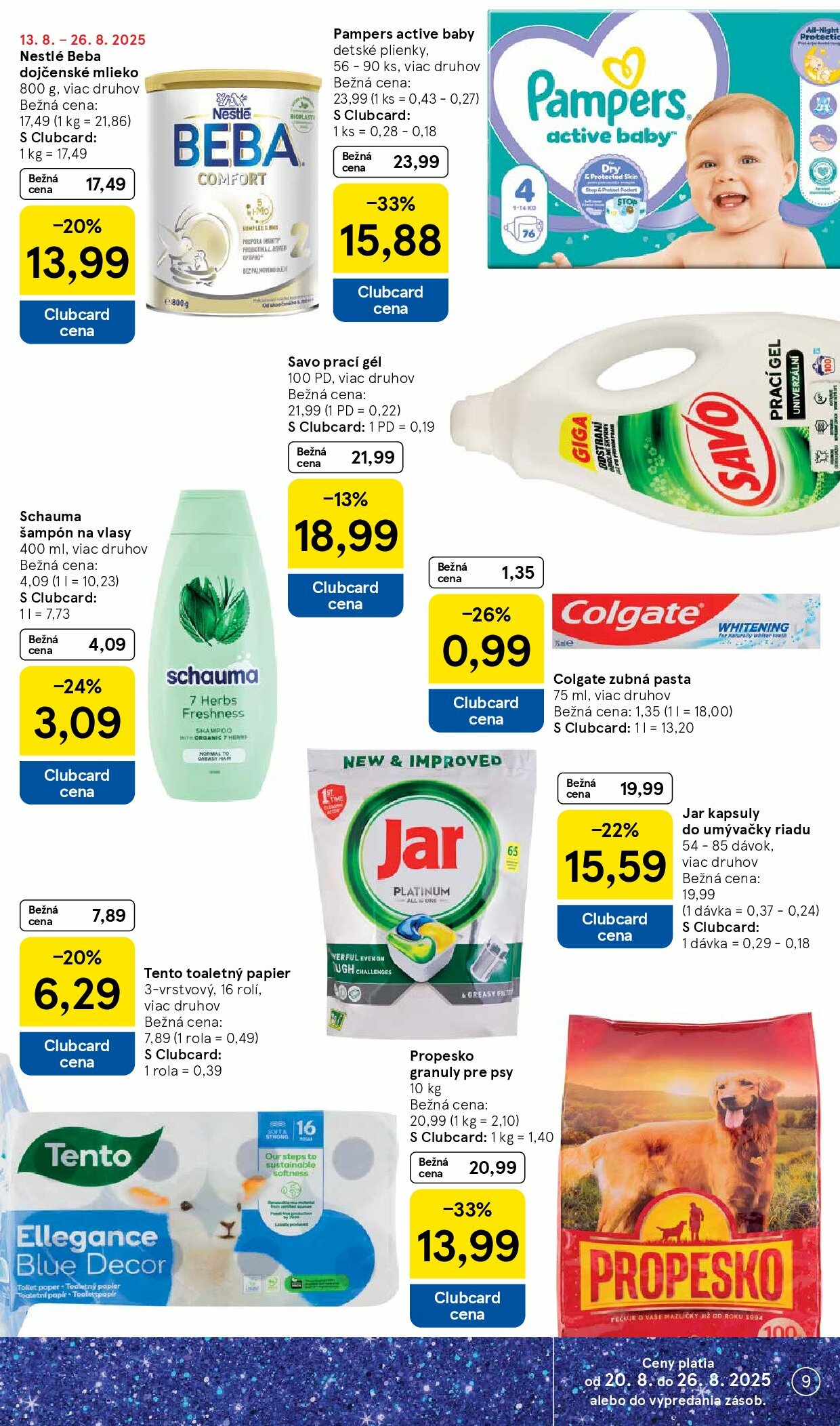 tesco - Leták Tesco platný od 20.08. do 26.08. - page: 9 tesco - Leták Tesco platný od 20.08. do 26.08. - page: 9