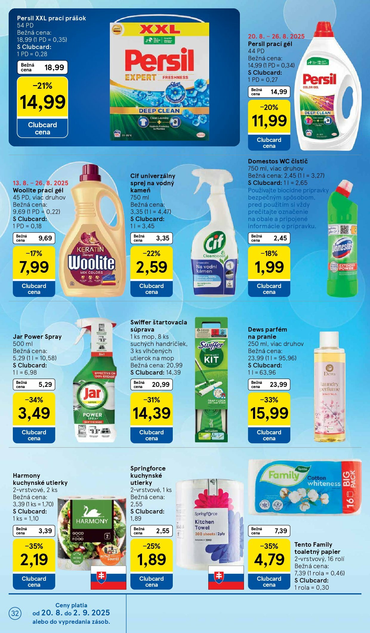 tesco - Leták Tesco platný od 20.08. do 26.08. - page: 32 tesco - Leták Tesco platný od 20.08. do 26.08. - page: 32