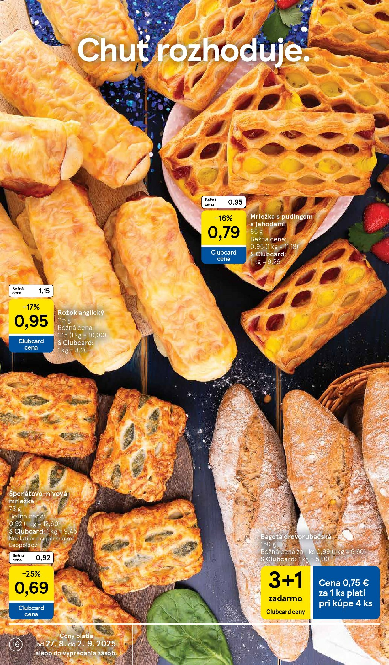 tesco - Leták Tesco supermarket platný od 27.08. do 02.09. - page: 16