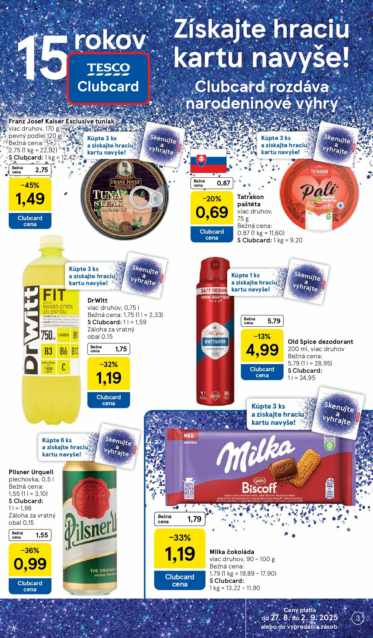 tesco - Leták Tesco platný od 27.08. do 02.09. - page: 3