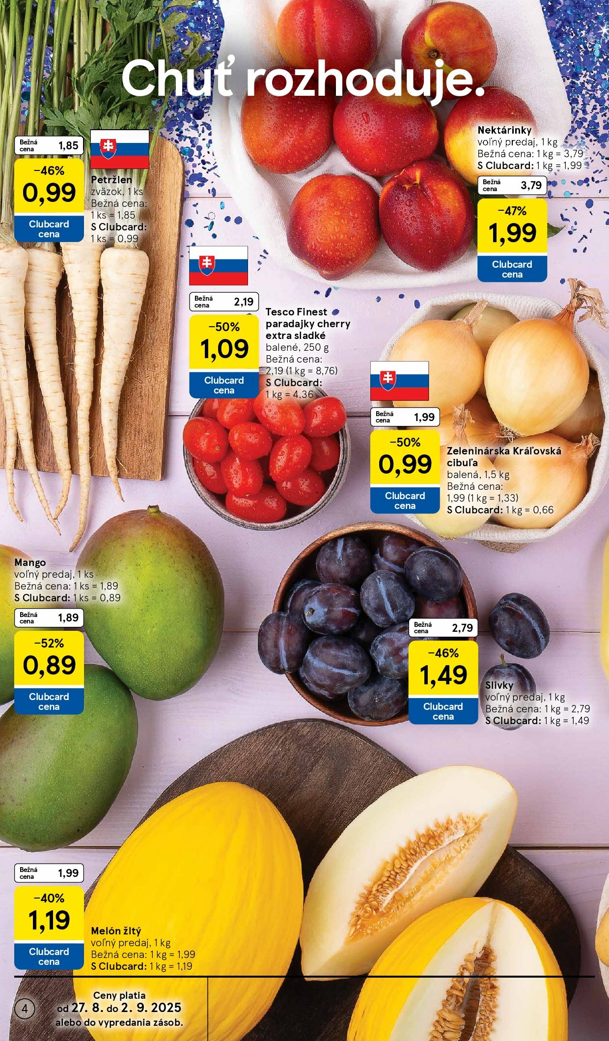 tesco - Leták Tesco platný od 27.08. do 02.09. - page: 4