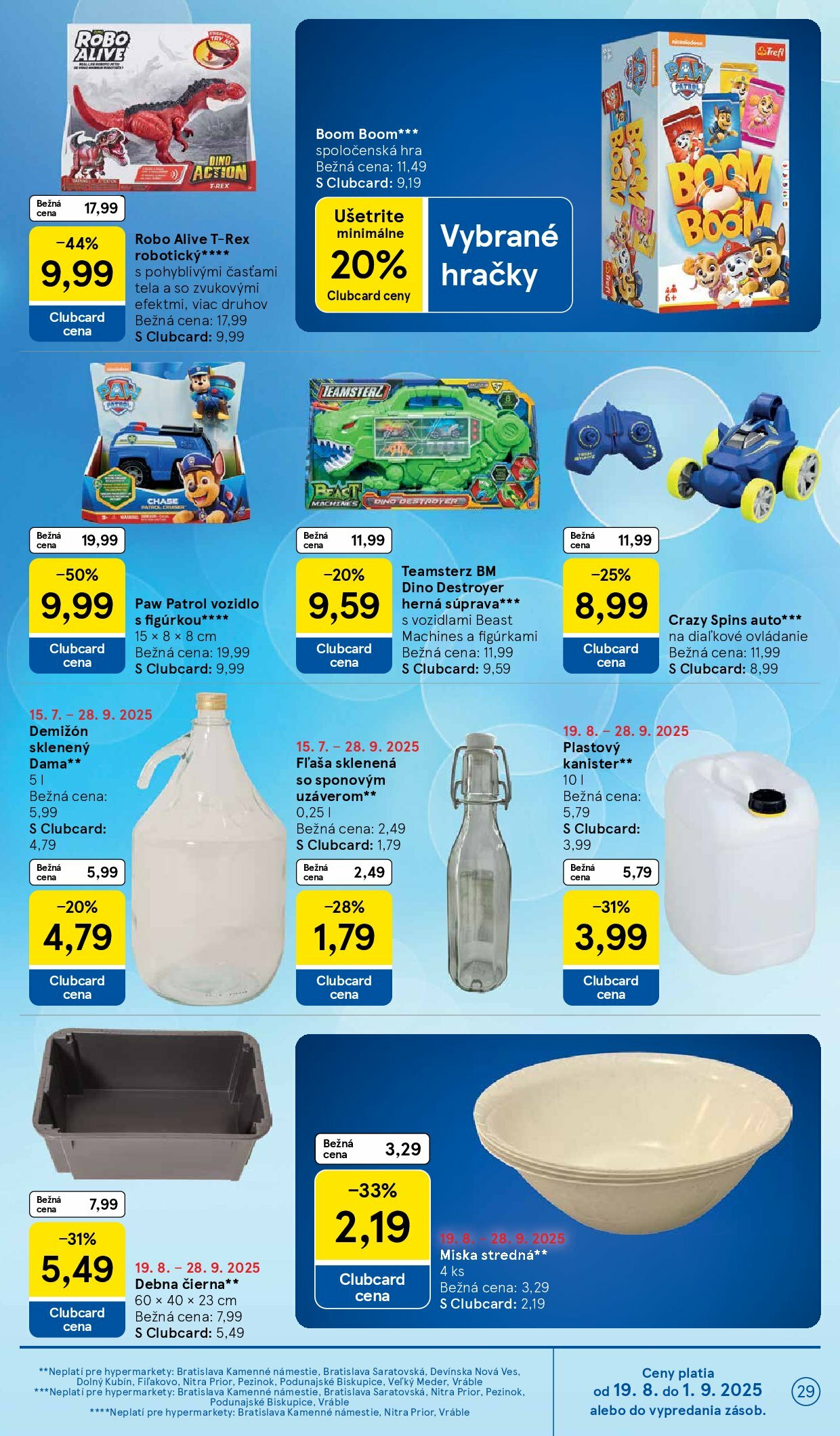tesco - Leták Tesco platný od 27.08. do 02.09. - page: 29