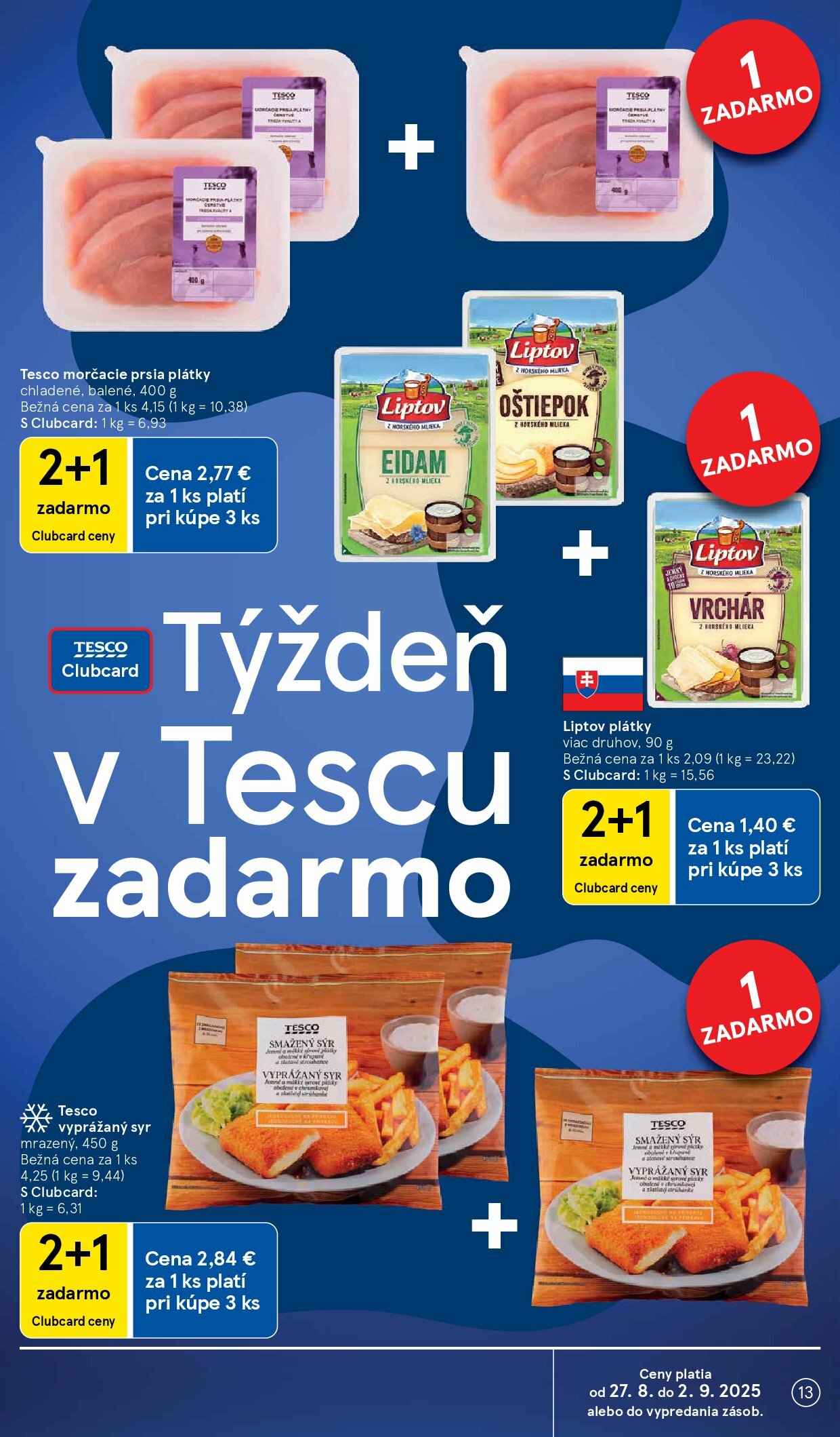 tesco - Leták Tesco platný od 27.08. do 02.09. - page: 13