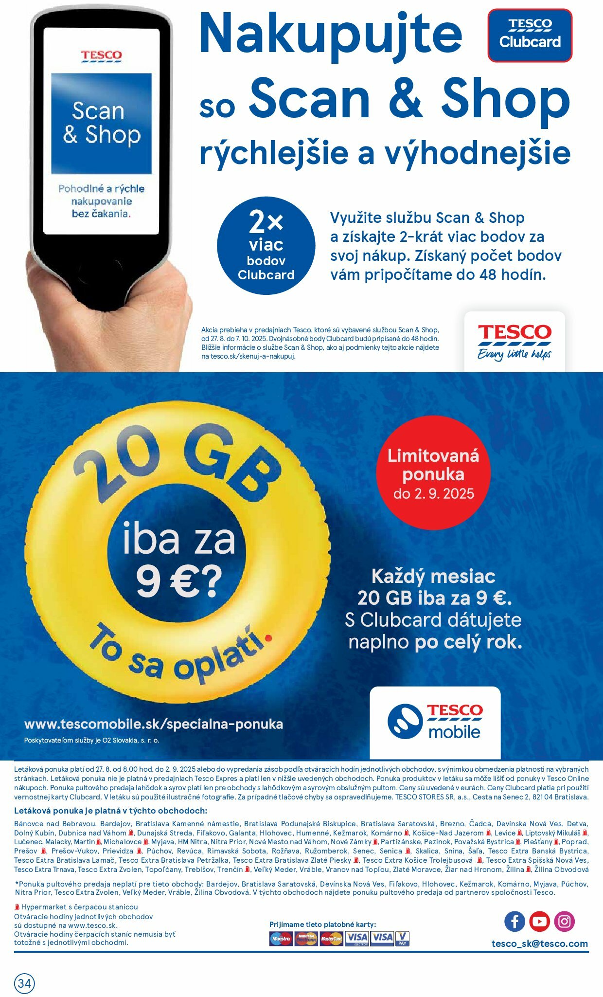tesco - Leták Tesco platný od 27.08. do 02.09. - page: 34