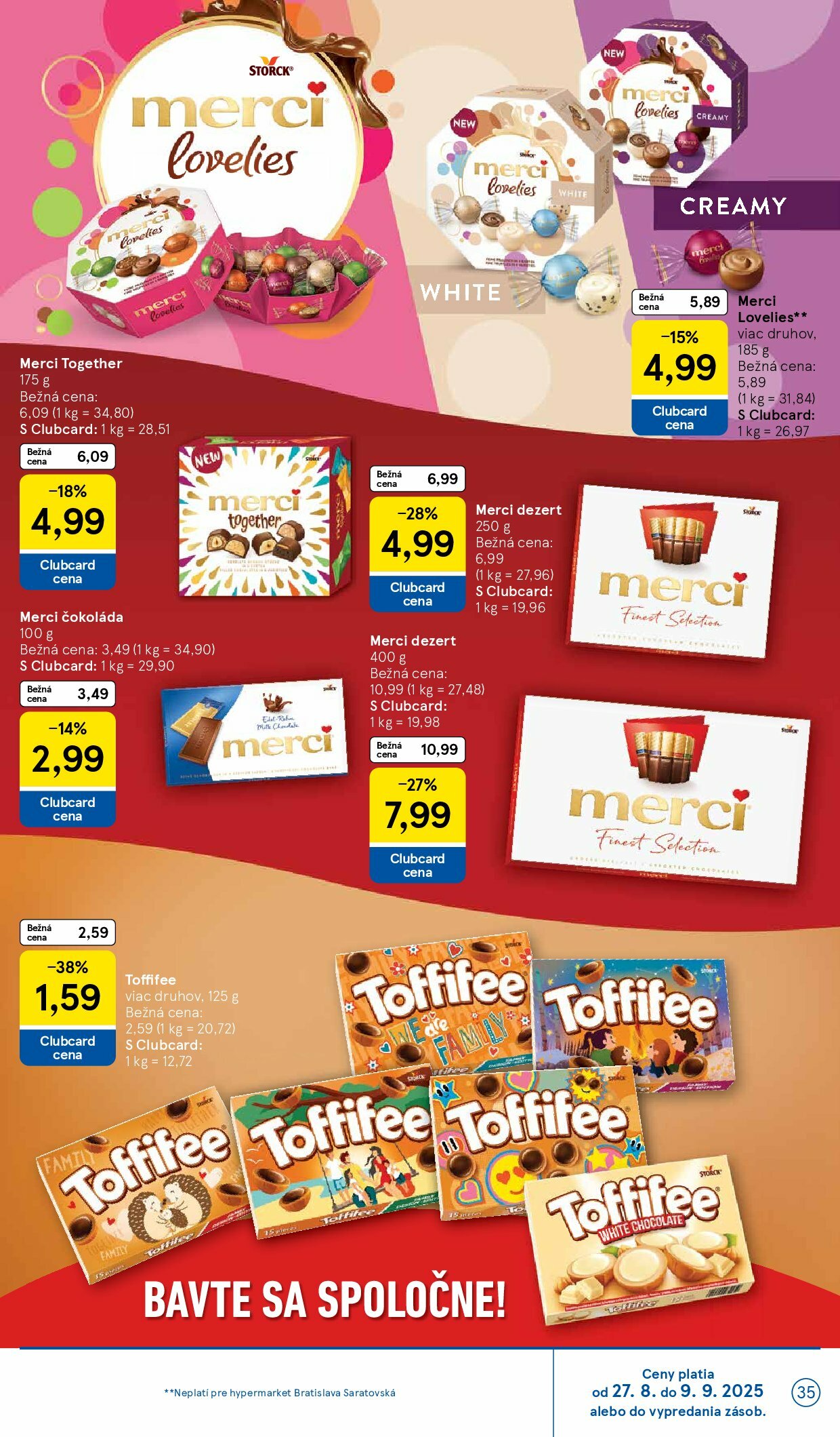 tesco - Leták Tesco platný od 27.08. do 02.09. - page: 35