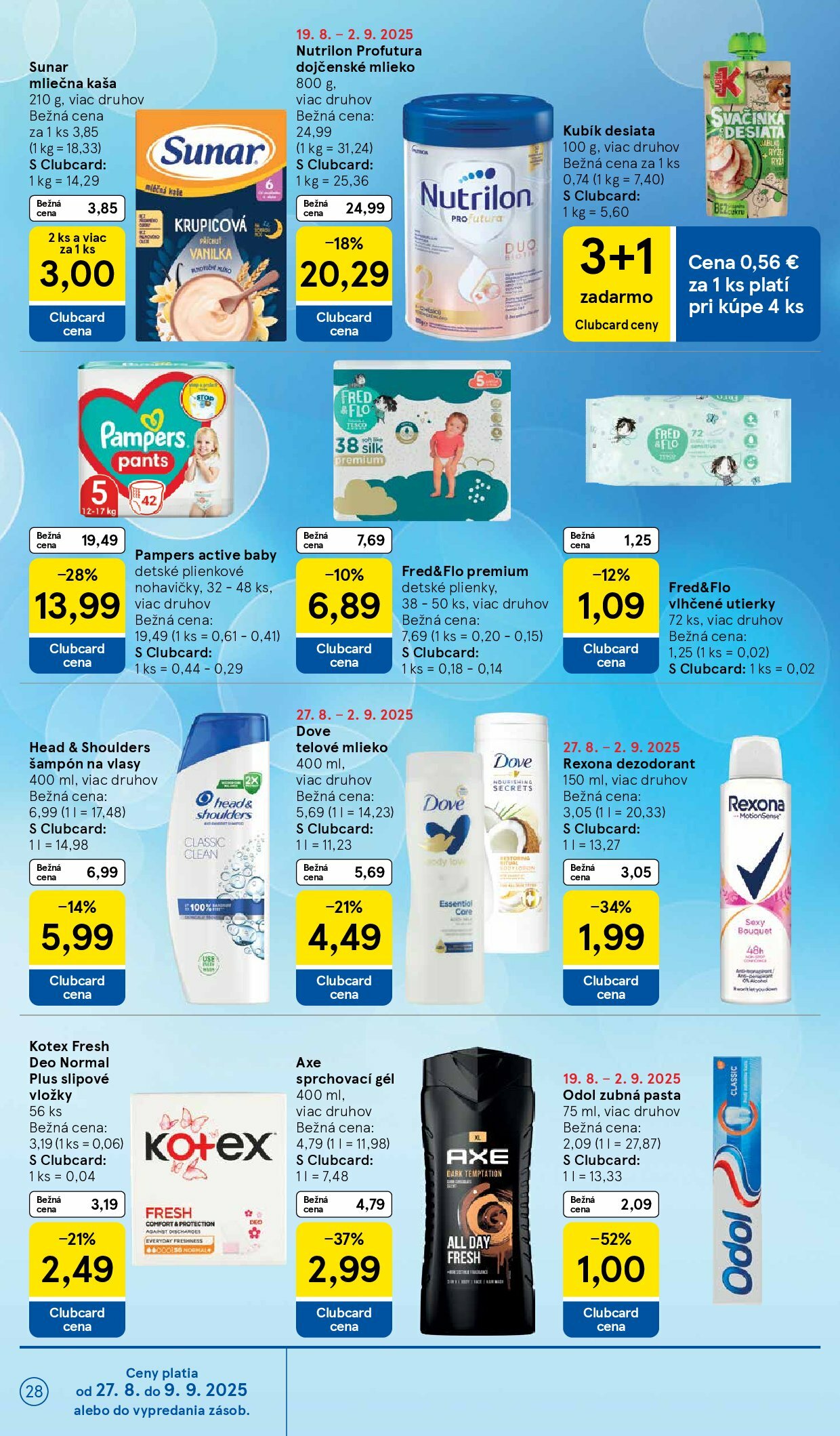 tesco - Leták Tesco platný od 27.08. do 02.09. - page: 28