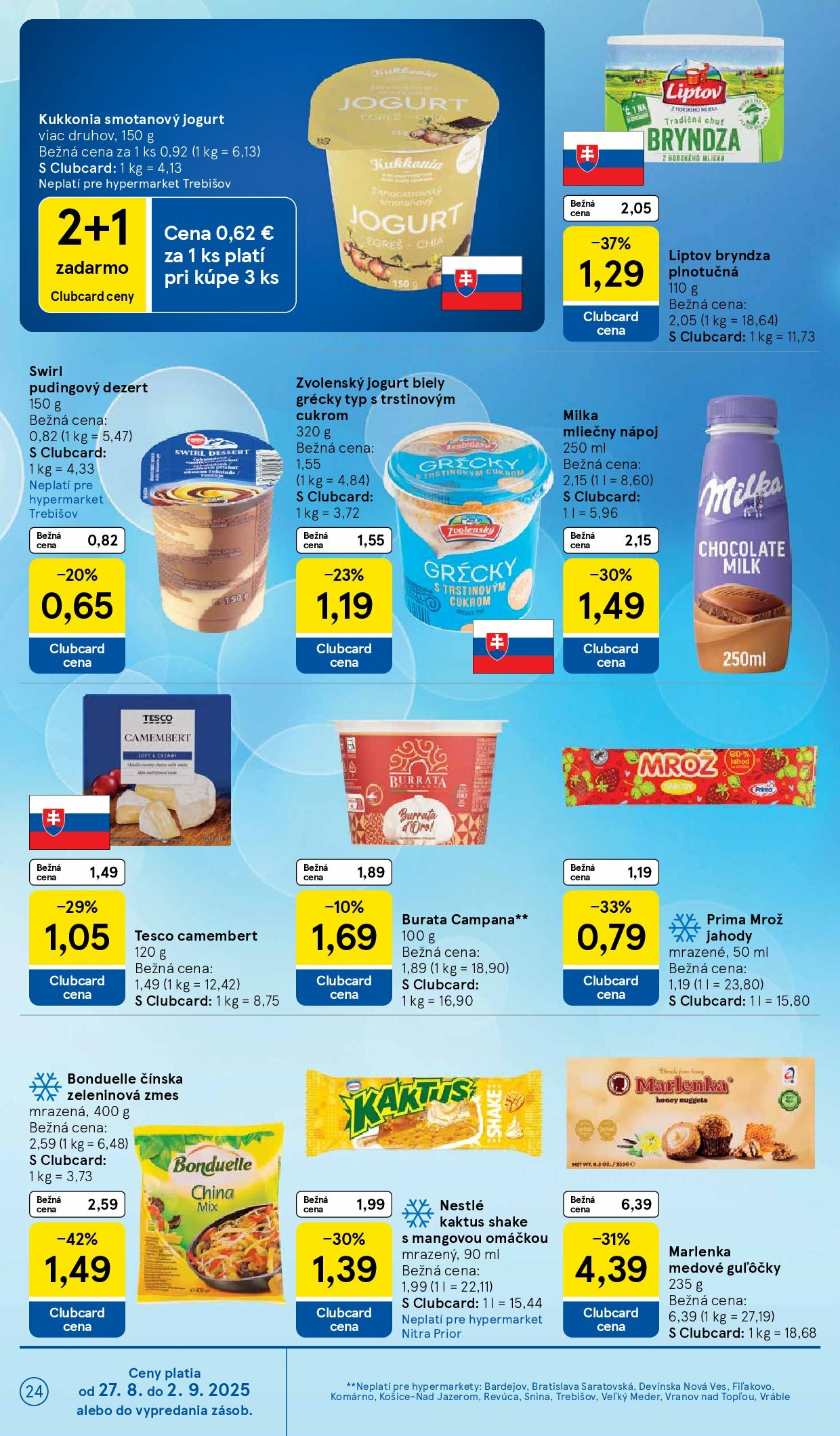 tesco - Leták Tesco platný od 27.08. do 02.09. - page: 24