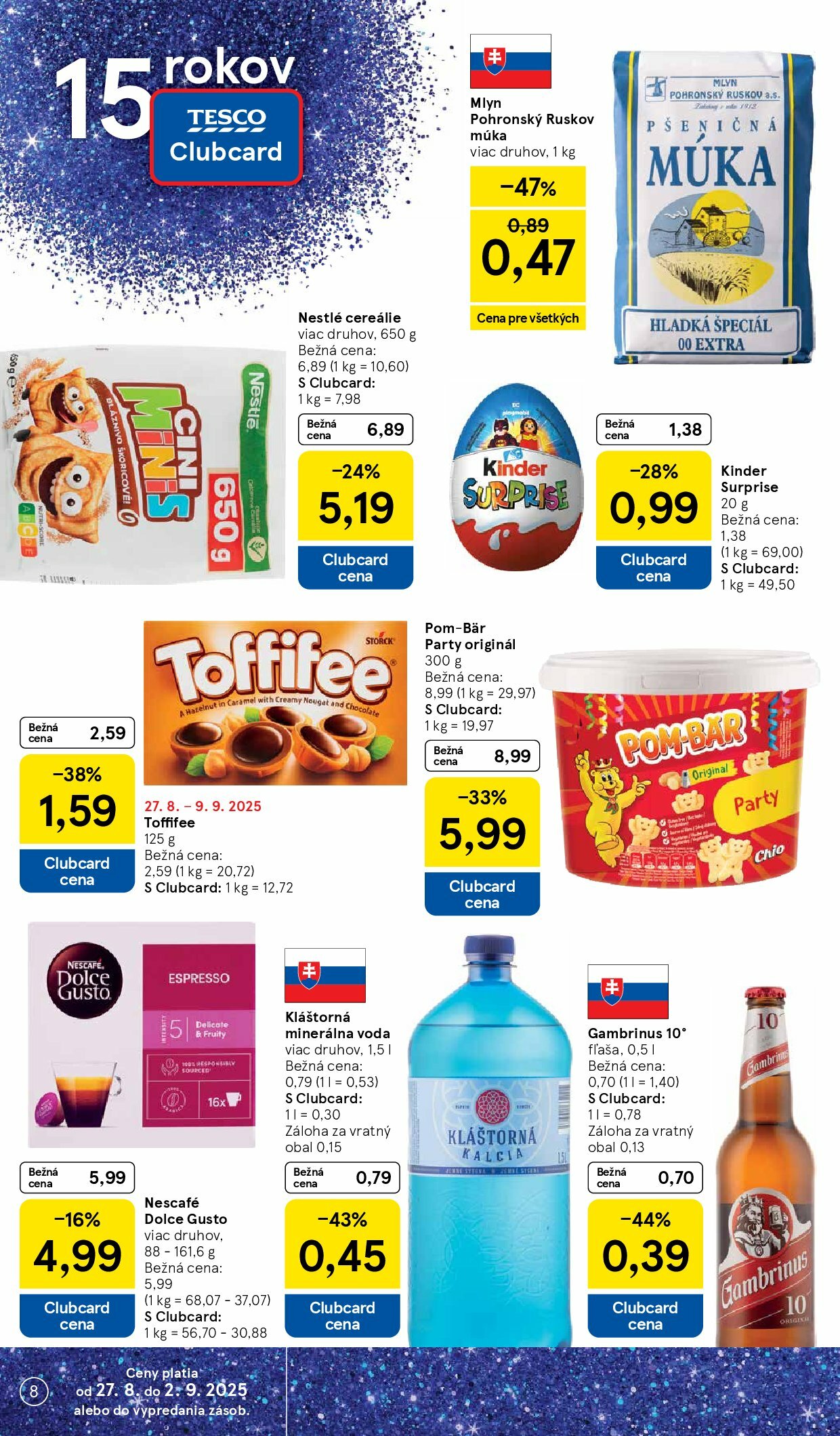 tesco - Leták Tesco platný od 27.08. do 02.09. - page: 8