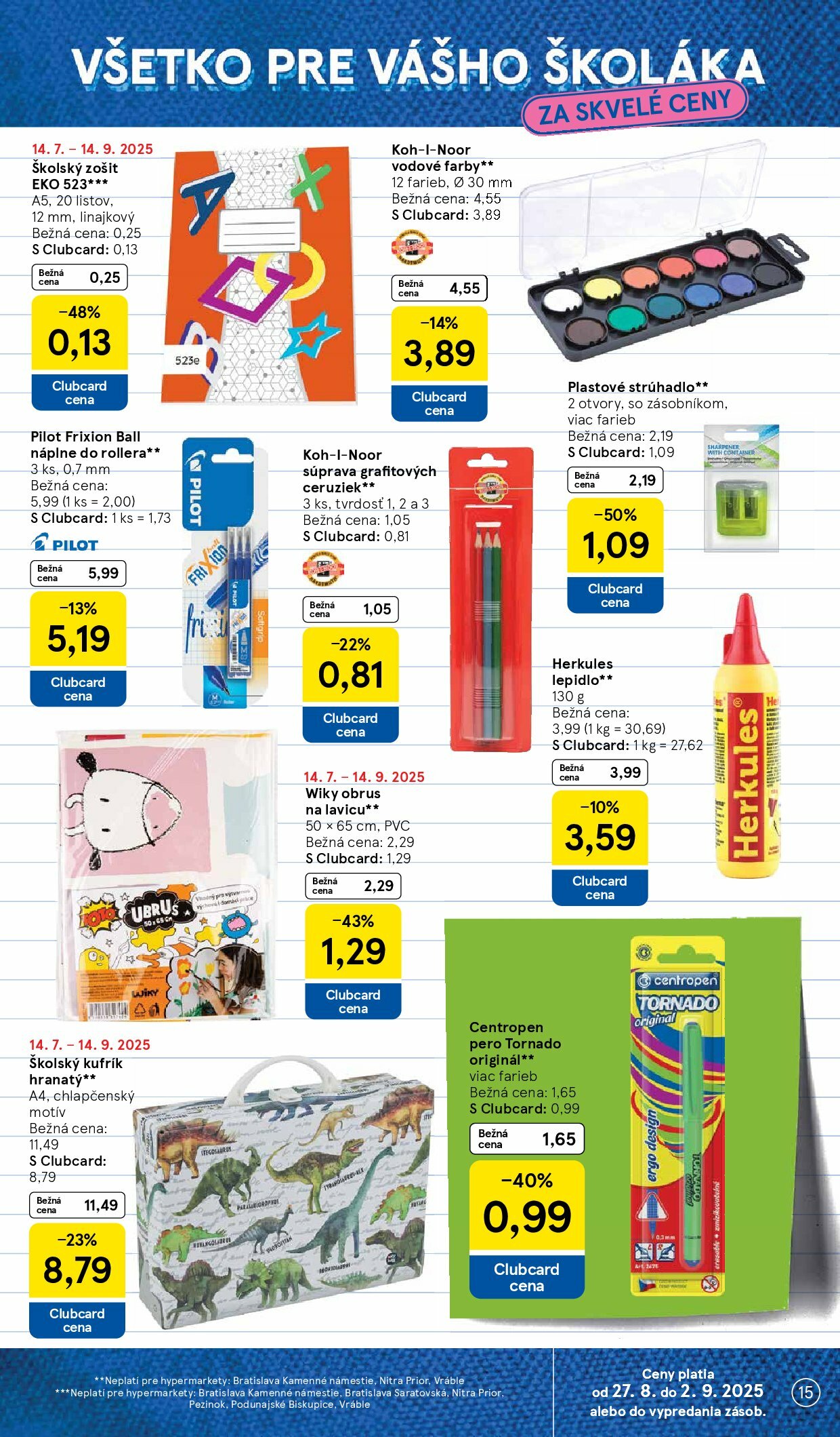 tesco - Leták Tesco platný od 27.08. do 02.09. - page: 15