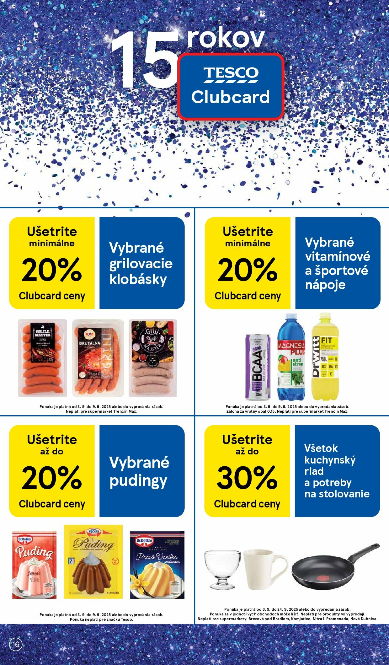 tesco - Leták Tesco supermarket platný od 03.09. do 09.09. - page: 16