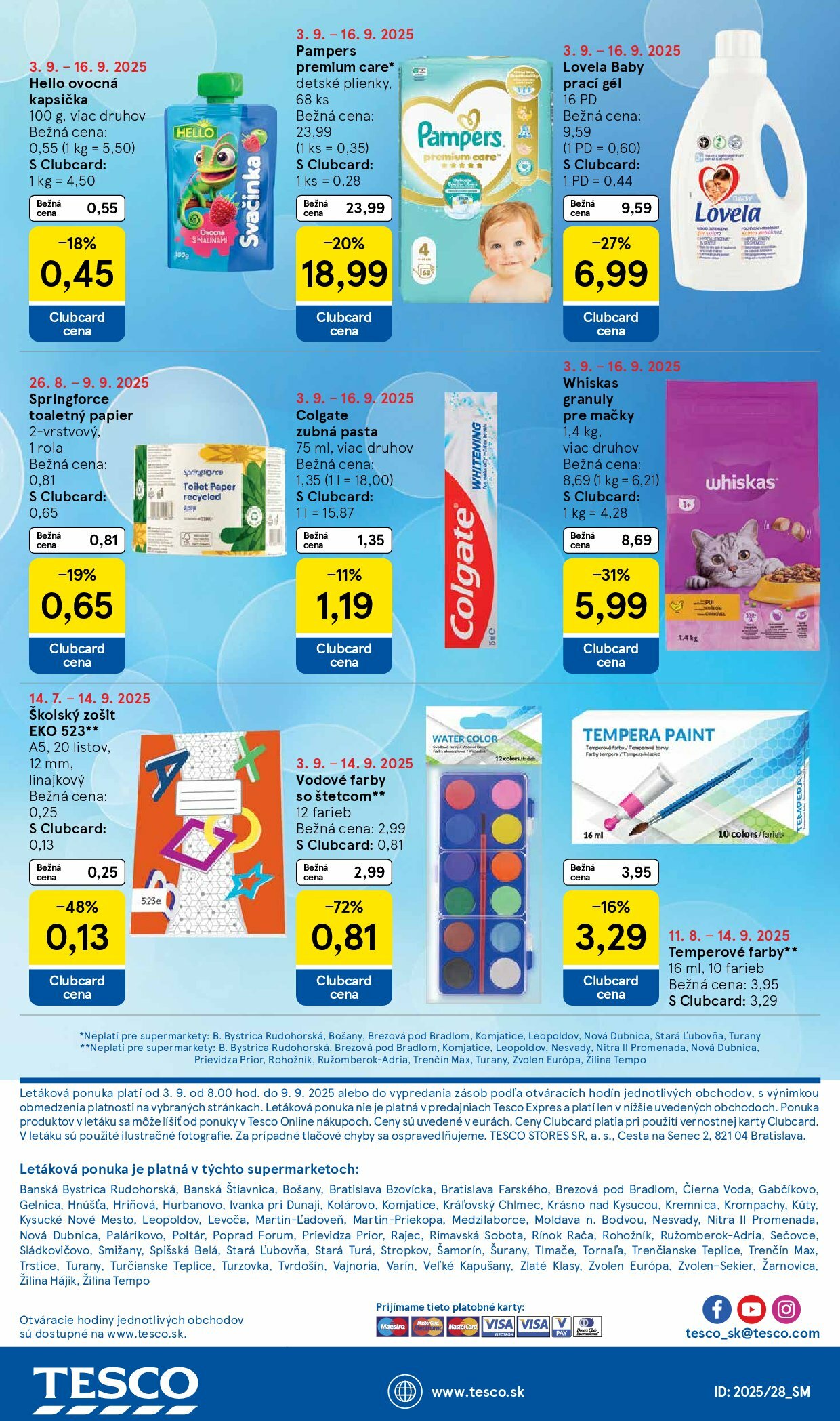 tesco - Leták Tesco supermarket platný od 03.09. do 09.09. - page: 20