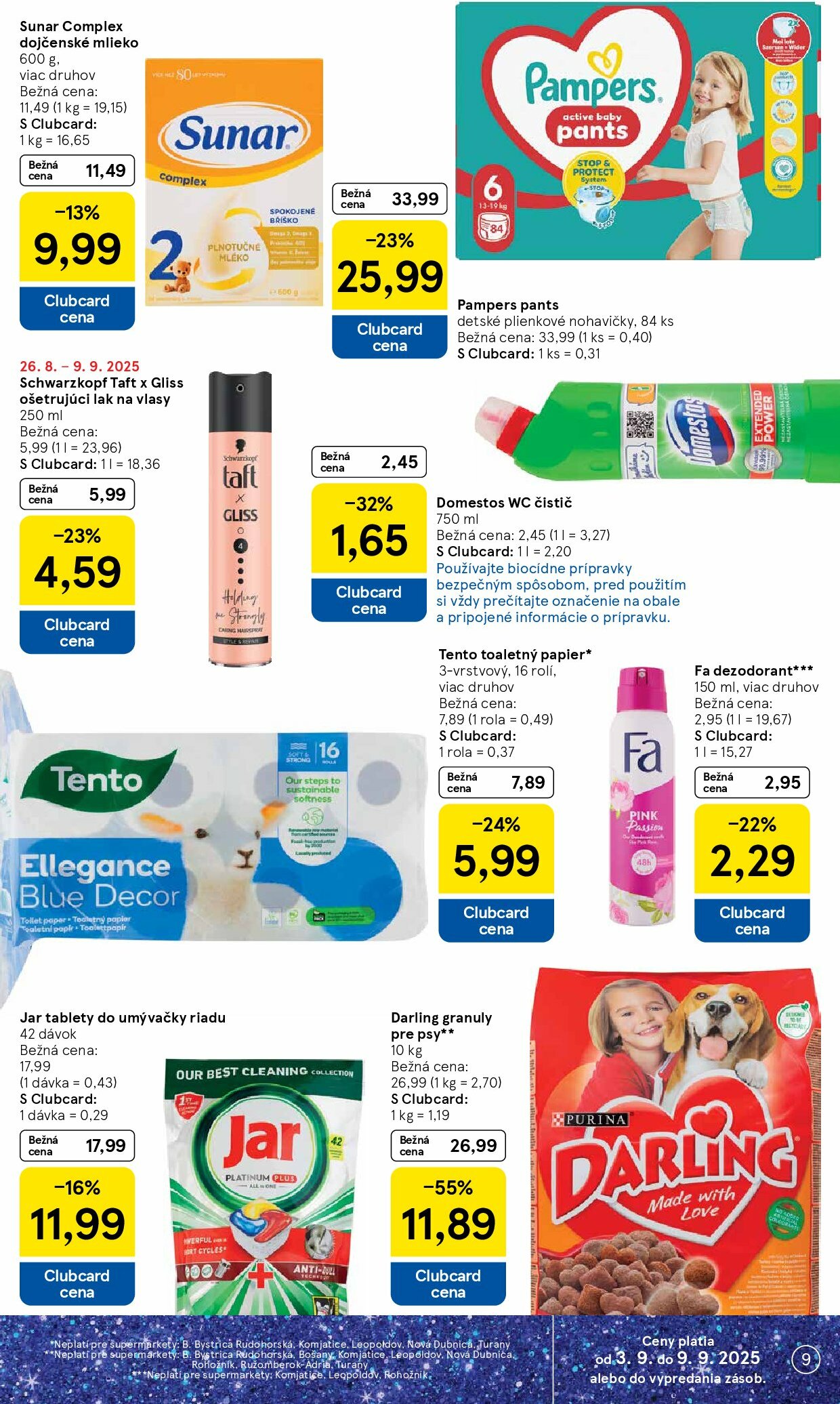 tesco - Leták Tesco supermarket platný od 03.09. do 09.09. - page: 9