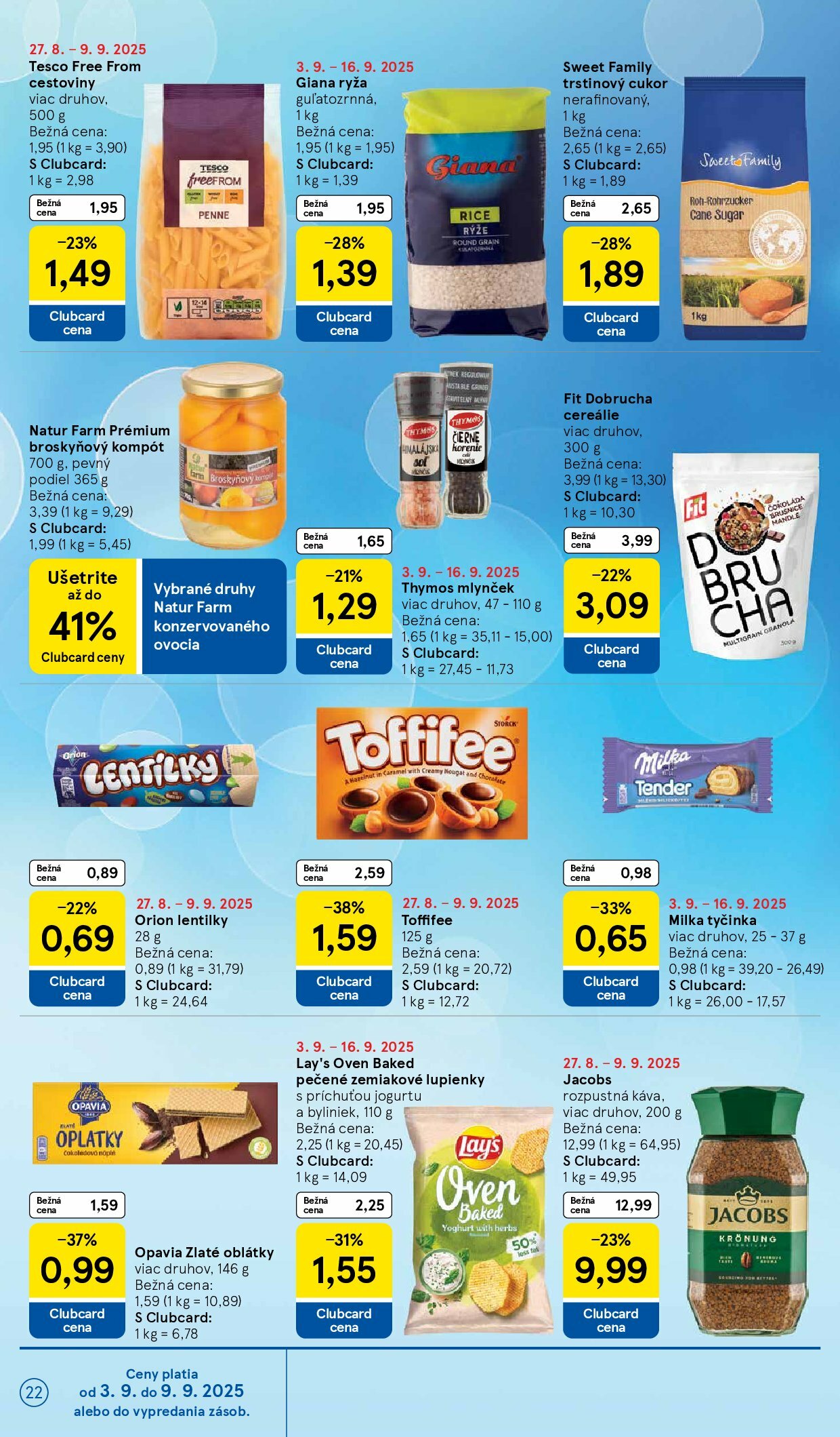 tesco - Leták Tesco platný od 03.09. do 09.09. - page: 22