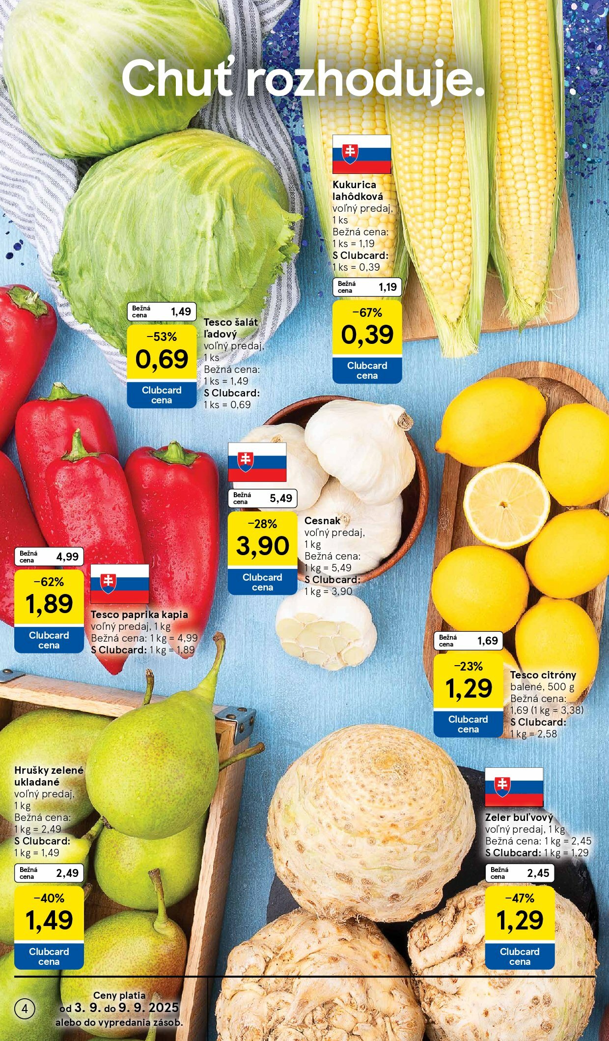 tesco - Leták Tesco platný od 03.09. do 09.09. - page: 4