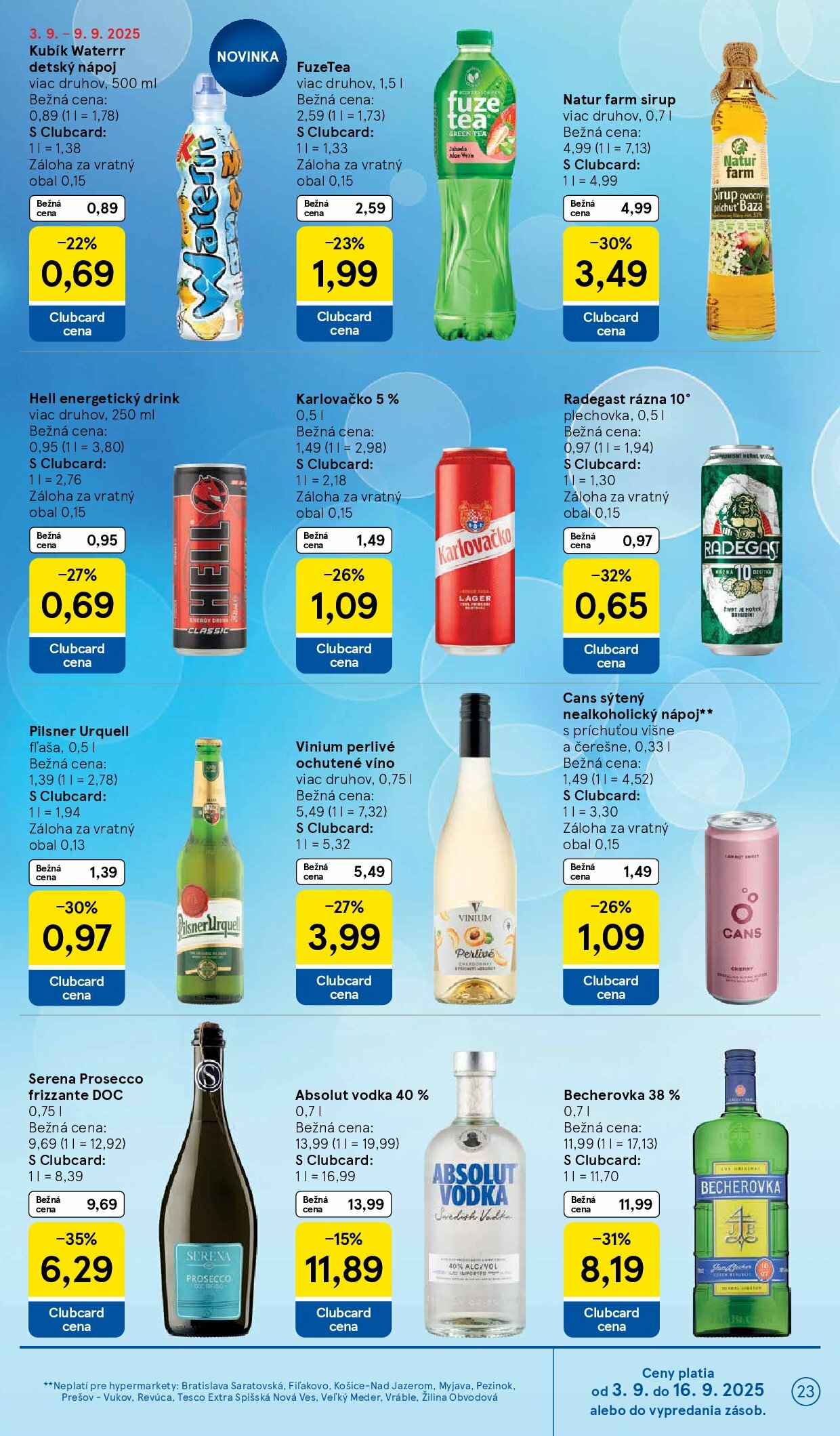 tesco - Leták Tesco platný od 03.09. do 09.09. - page: 23