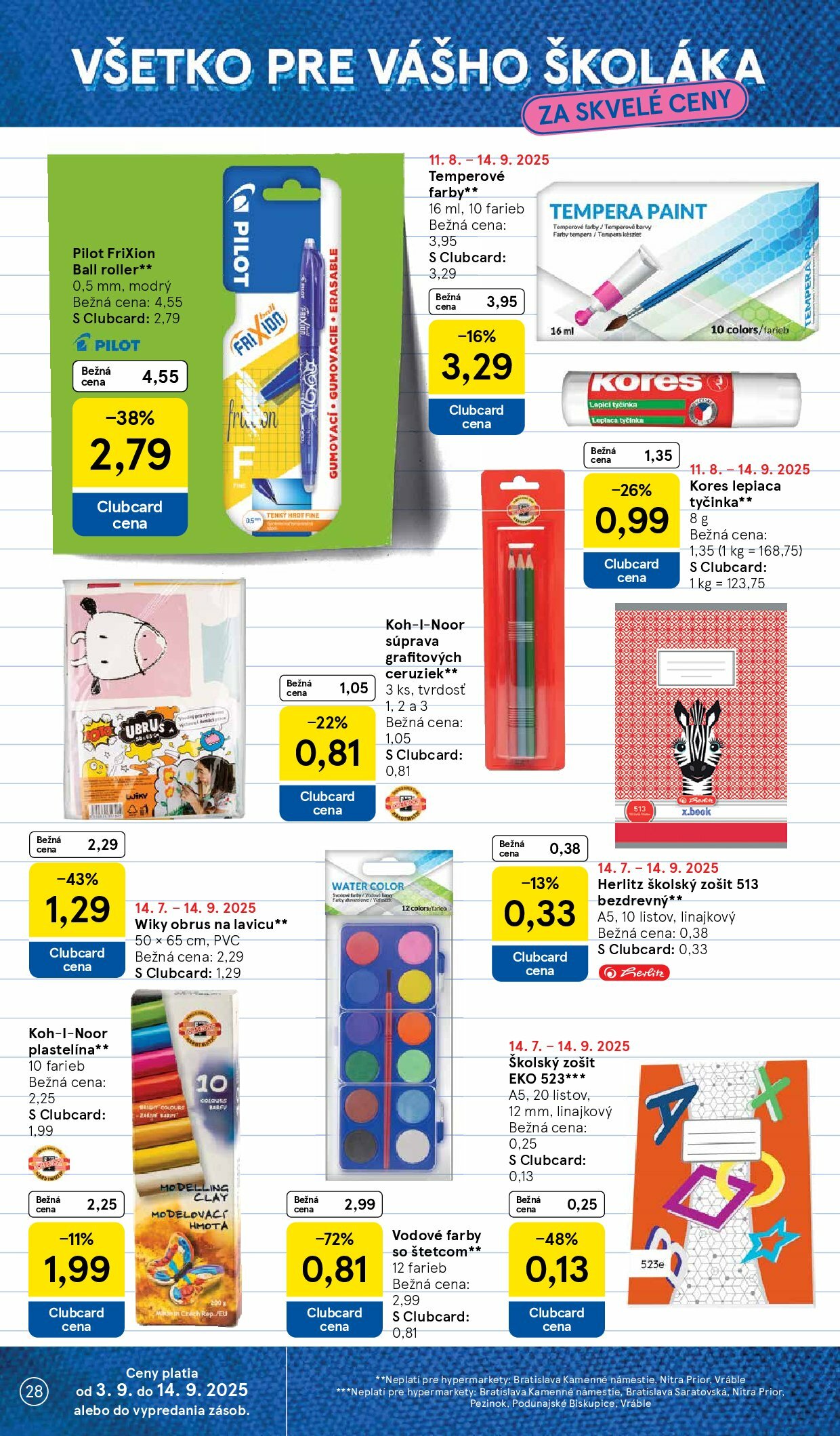 tesco - Leták Tesco platný od 03.09. do 09.09. - page: 28