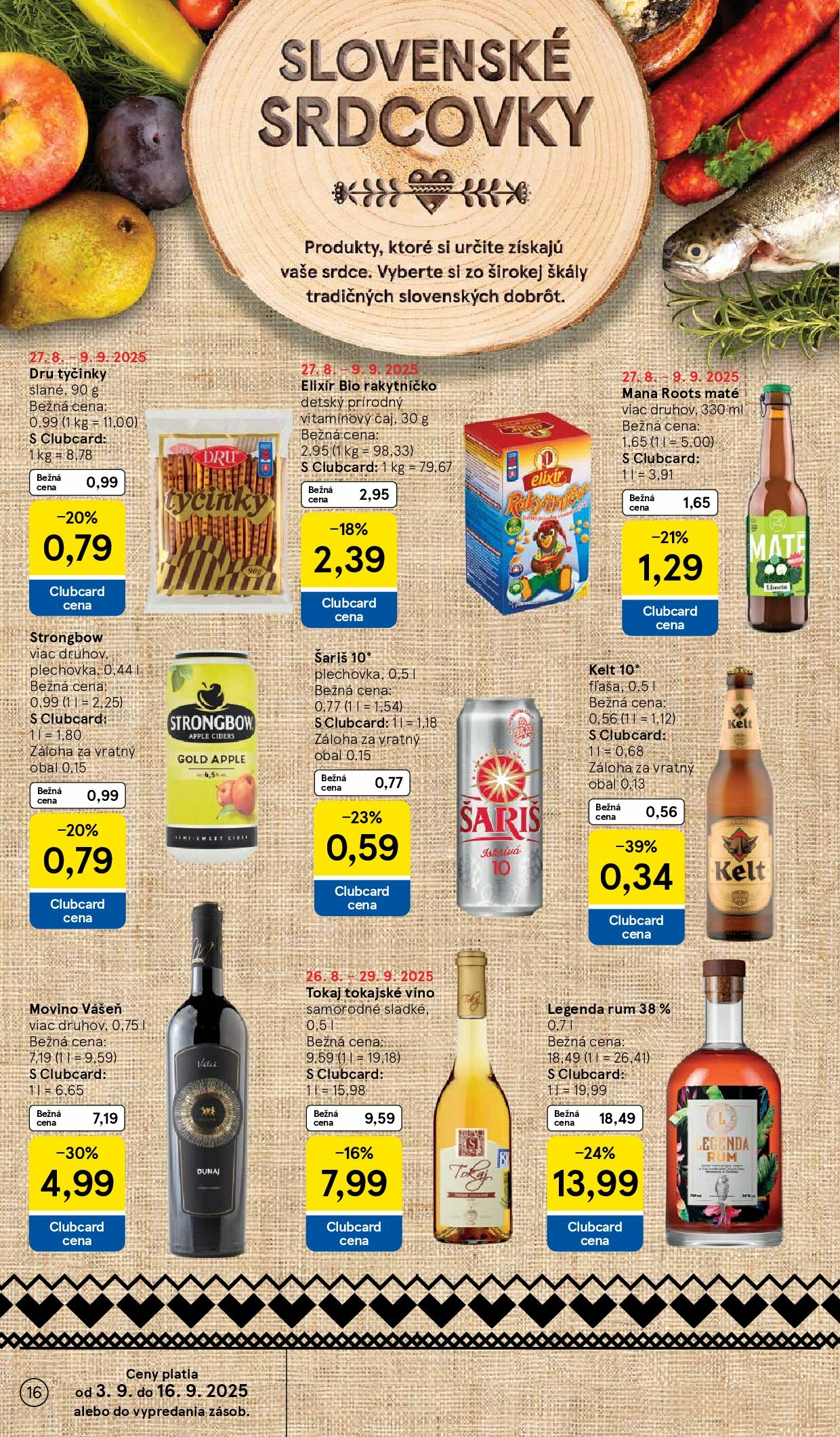 tesco - Leták Tesco platný od 03.09. do 09.09. - page: 16