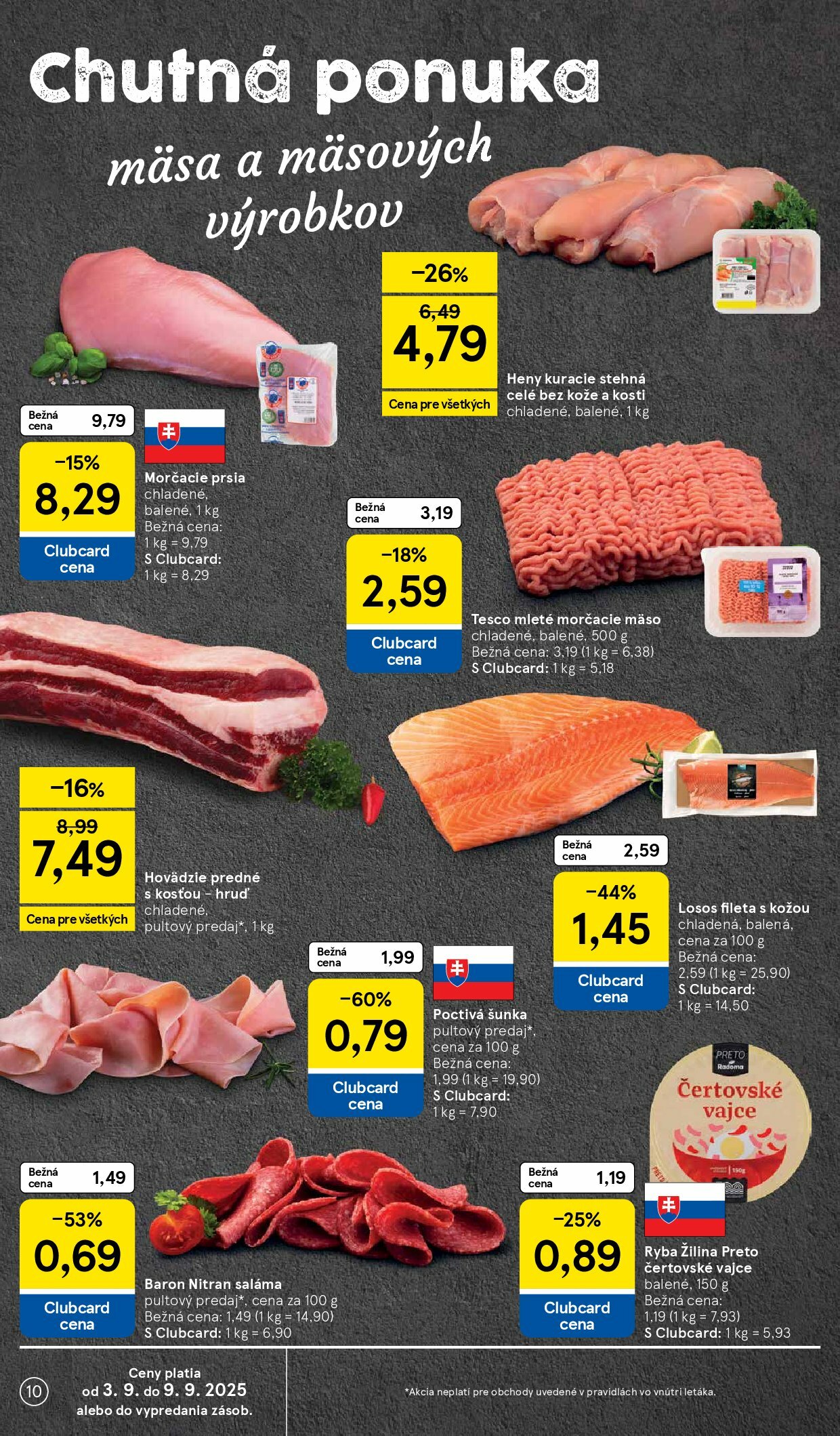 tesco - Leták Tesco platný od 03.09. do 09.09. - page: 10