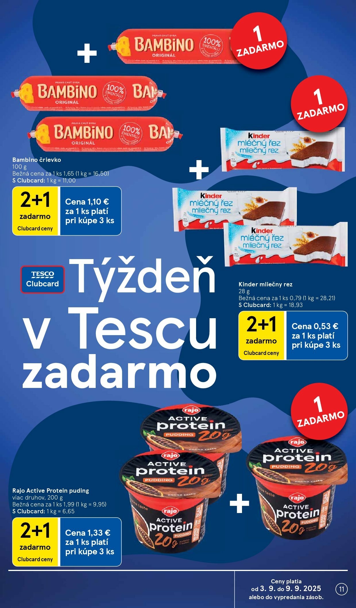 tesco - Leták Tesco platný od 03.09. do 09.09. - page: 11