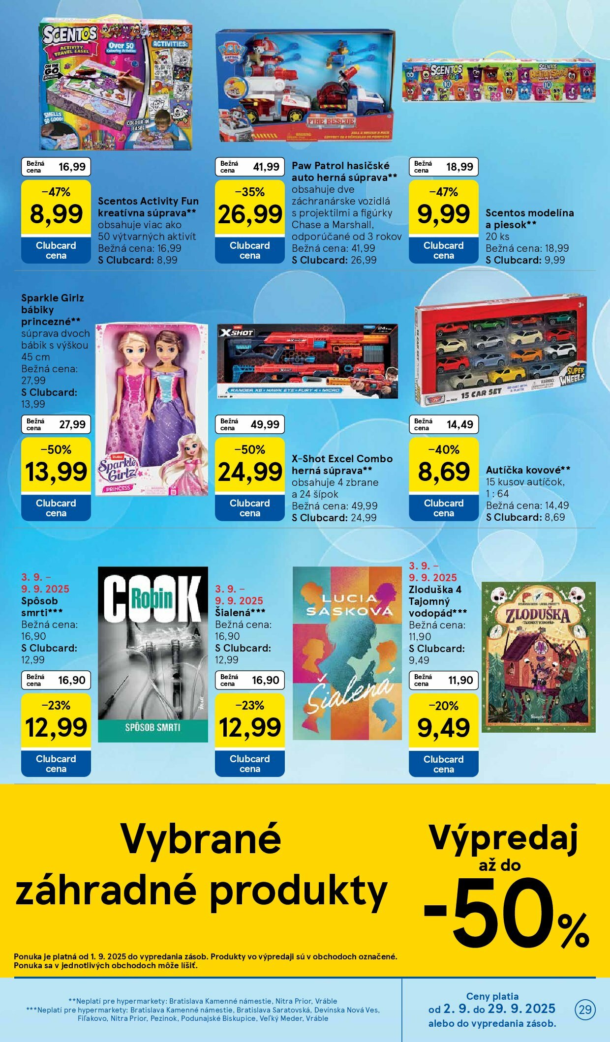 tesco - Leták Tesco platný od 03.09. do 09.09. - page: 29