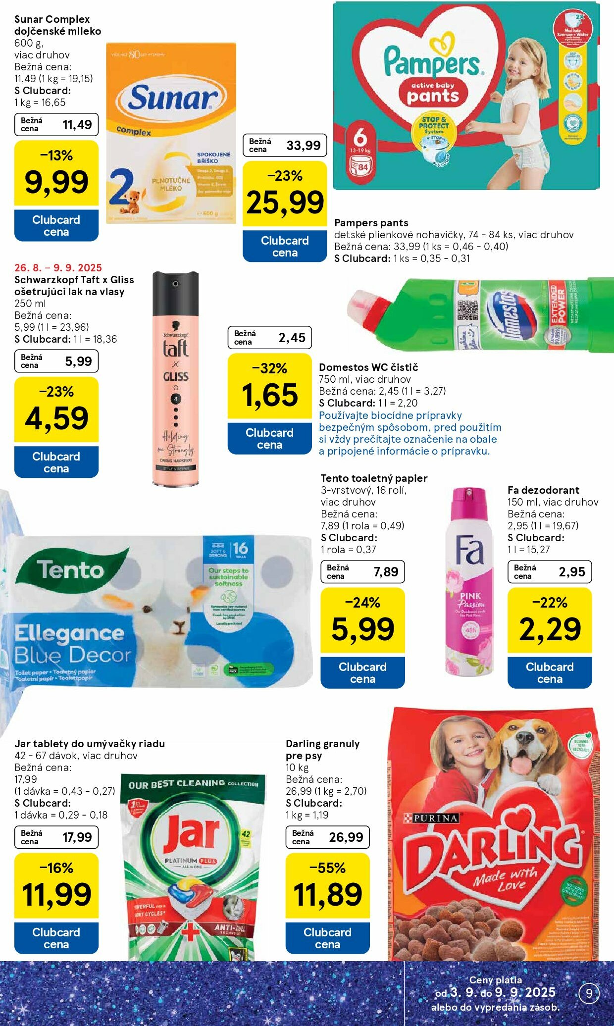 tesco - Leták Tesco platný od 03.09. do 09.09. - page: 9