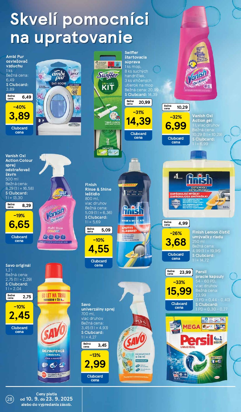 tesco - Leták Tesco platný od 10.09. do 16.09. - page: 28