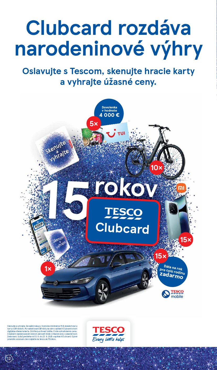 tesco - Leták Tesco platný od 10.09. do 16.09. - page: 12