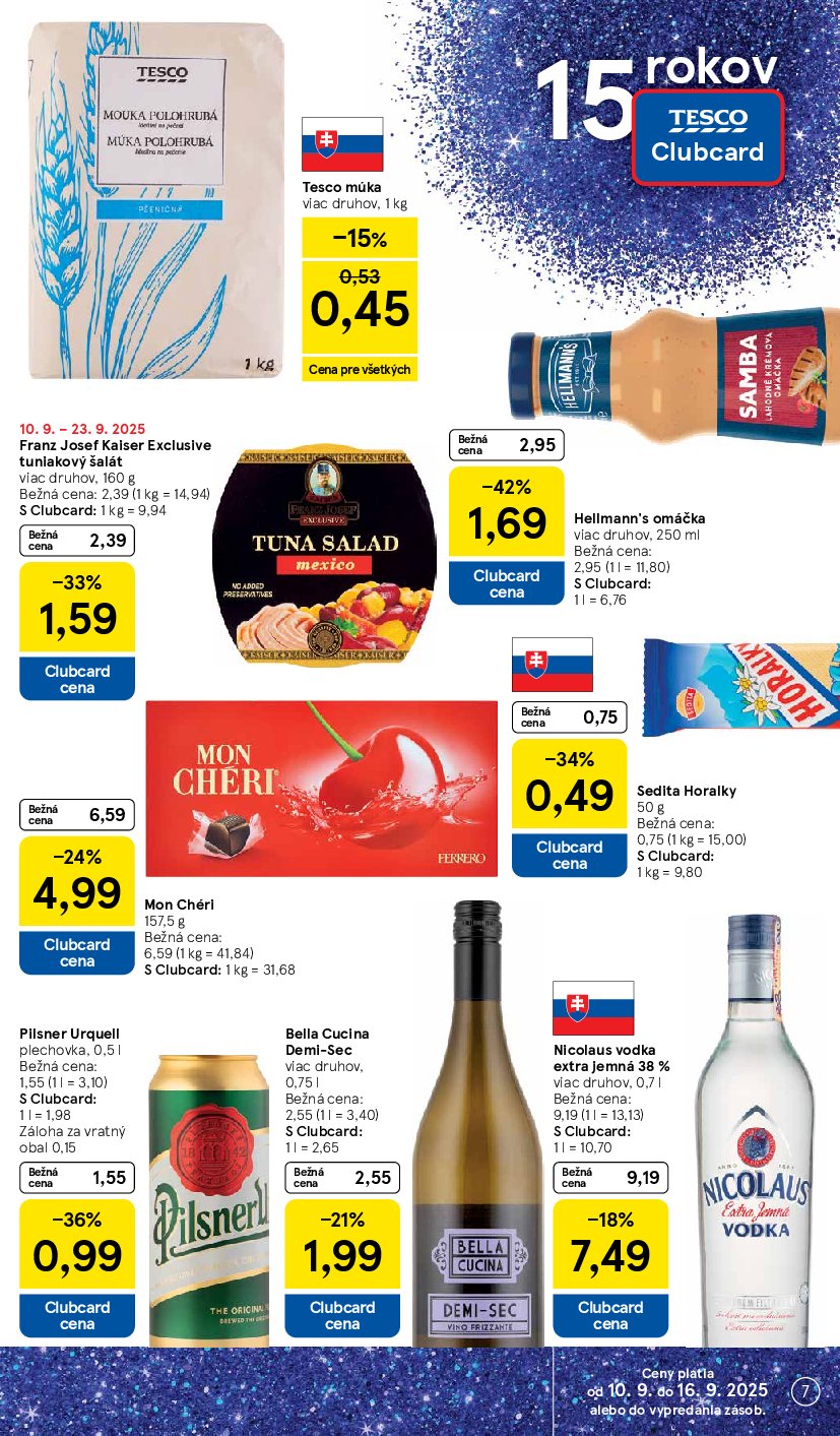 tesco - Leták Tesco platný od 10.09. do 16.09. - page: 7