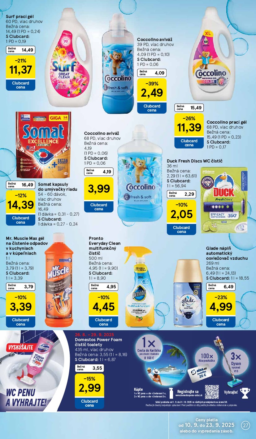 tesco - Leták Tesco platný od 10.09. do 16.09. - page: 27