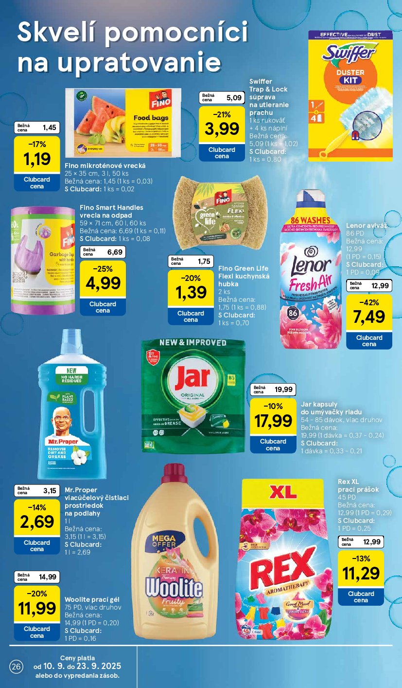 tesco - Leták Tesco platný od 10.09. do 16.09. - page: 26