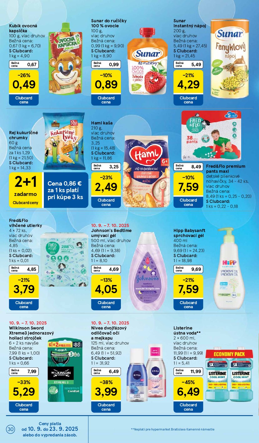 tesco - Leták Tesco platný od 10.09. do 16.09. - page: 30
