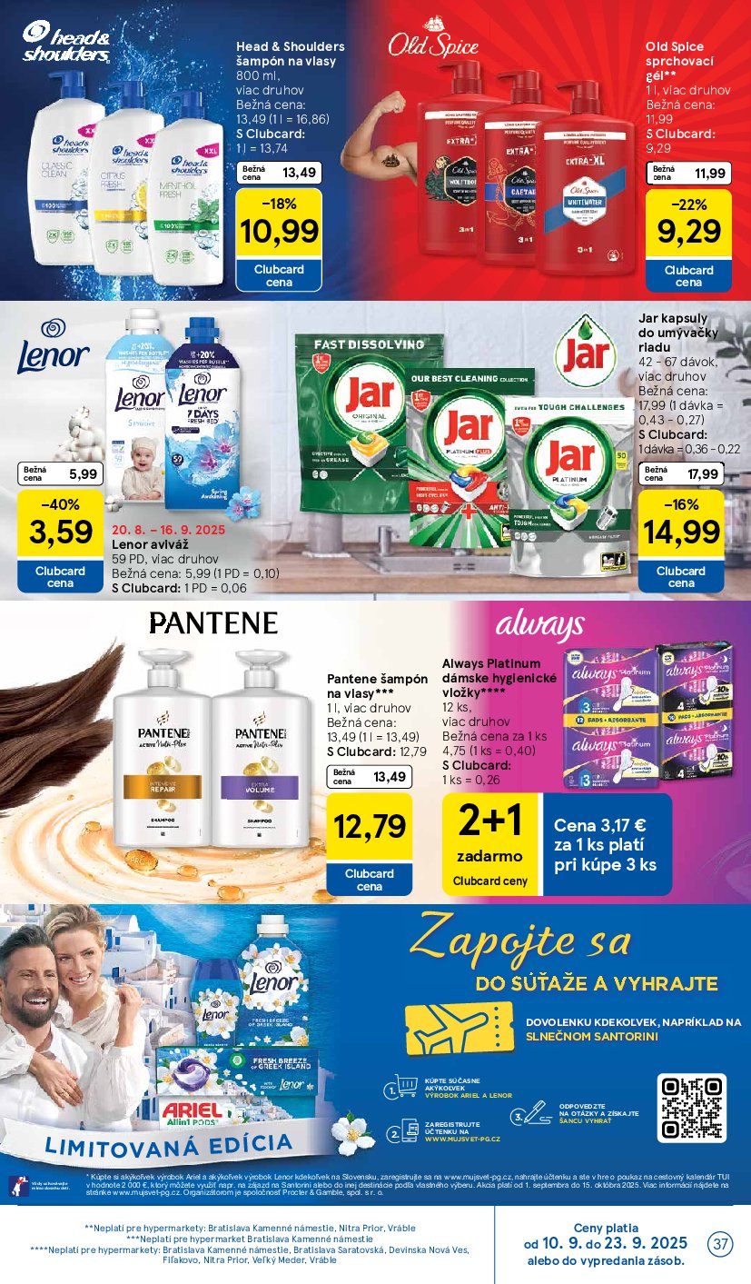 tesco - Leták Tesco platný od 10.09. do 16.09. - page: 37