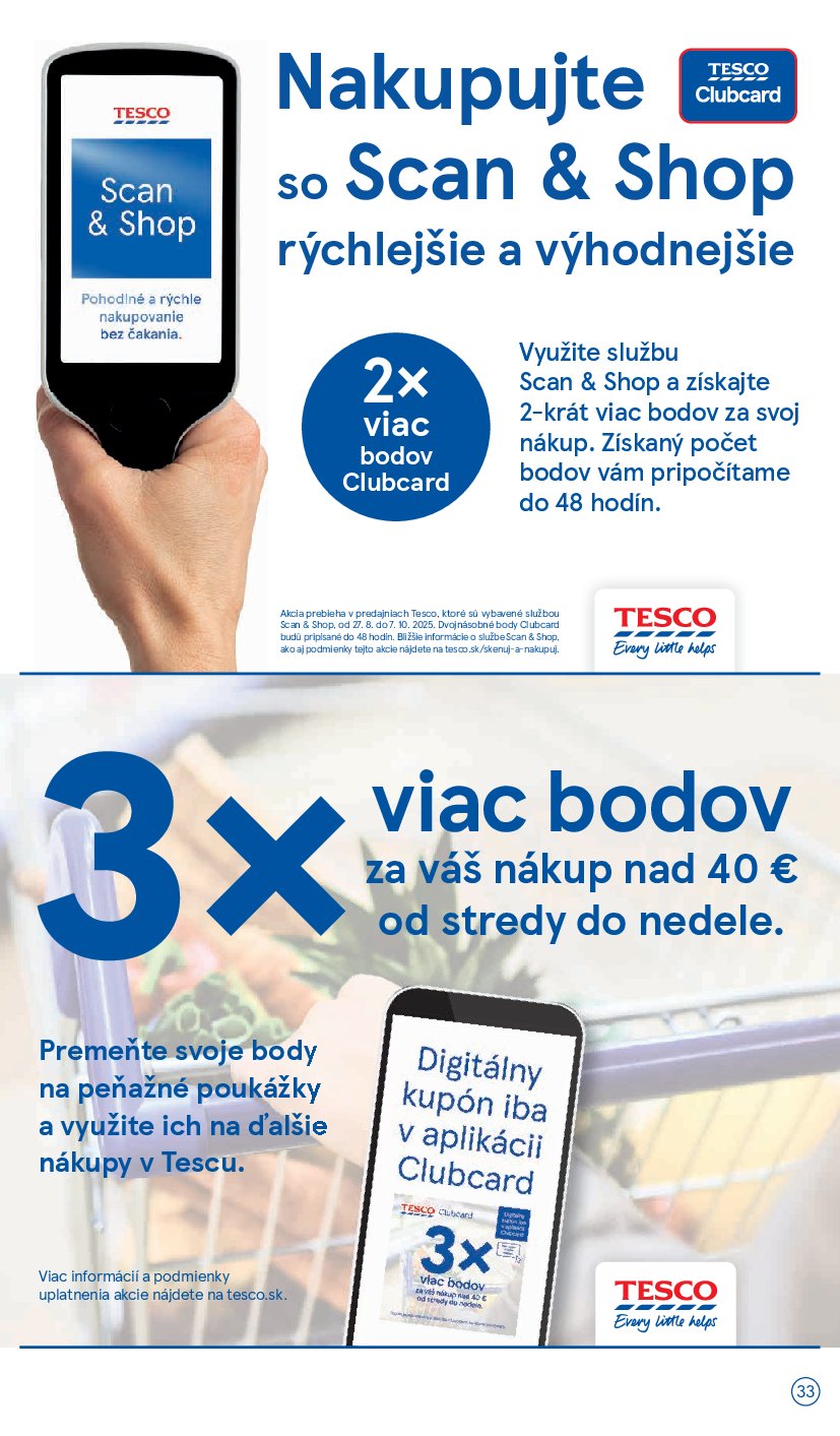 tesco - Leták Tesco platný od 10.09. do 16.09. - page: 33