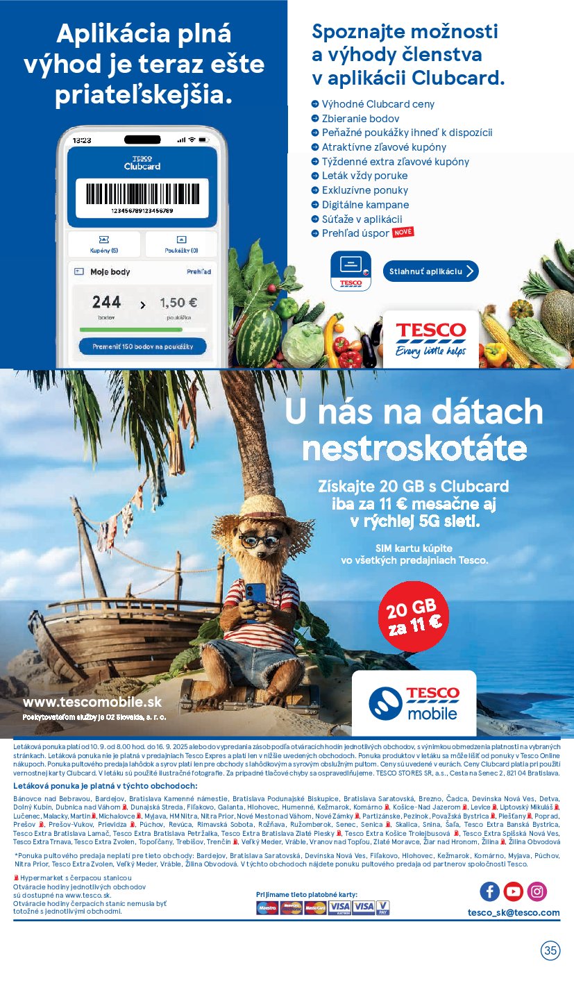 tesco - Leták Tesco platný od 10.09. do 16.09. - page: 35