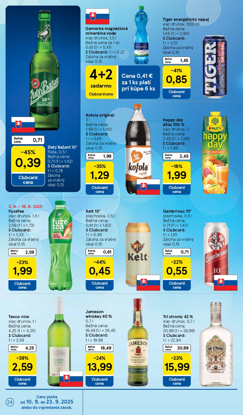 tesco - Leták Tesco platný od 10.09. do 16.09. - page: 24