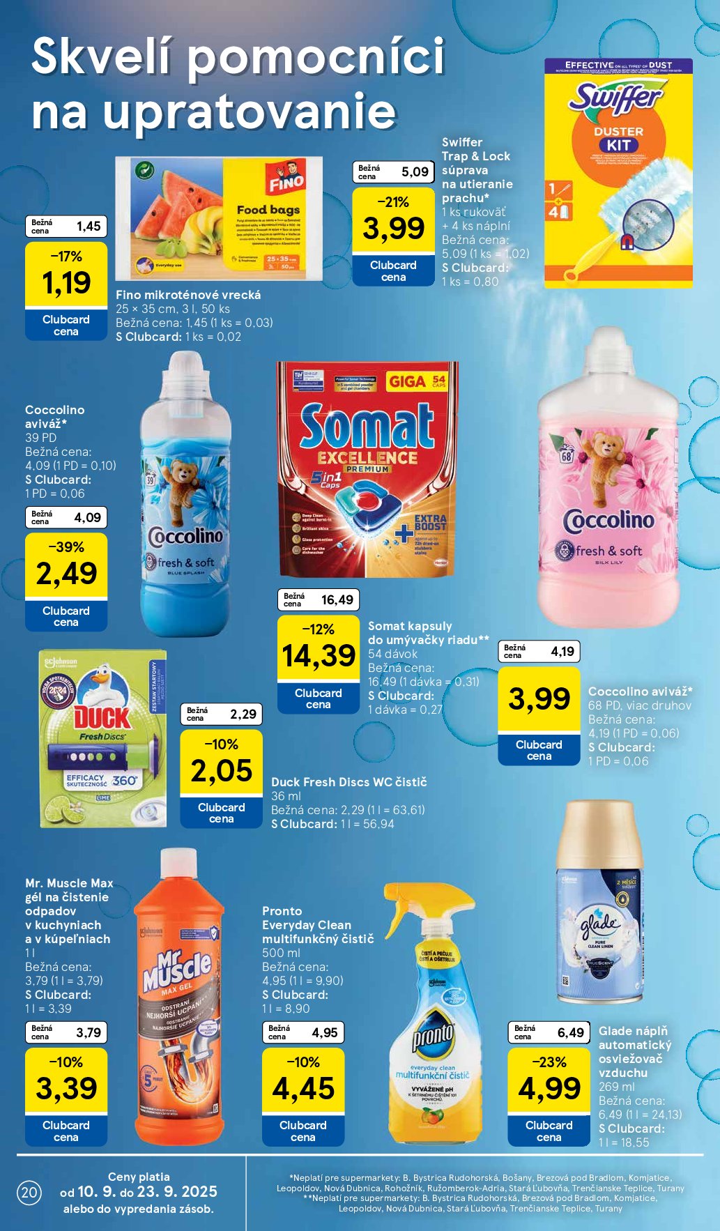 tesco - Leták Tesco supermarket platný od 10.09. do 16.09. - page: 20