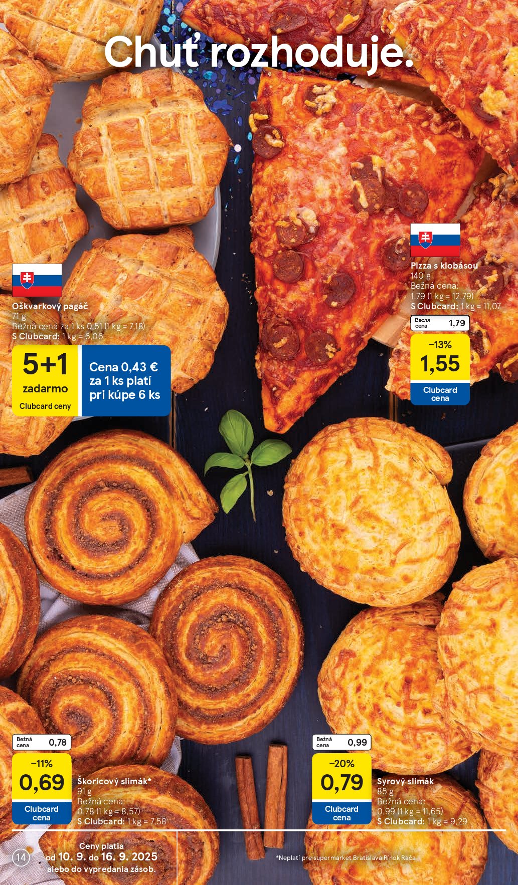 tesco - Leták Tesco supermarket platný od 10.09. do 16.09. - page: 14
