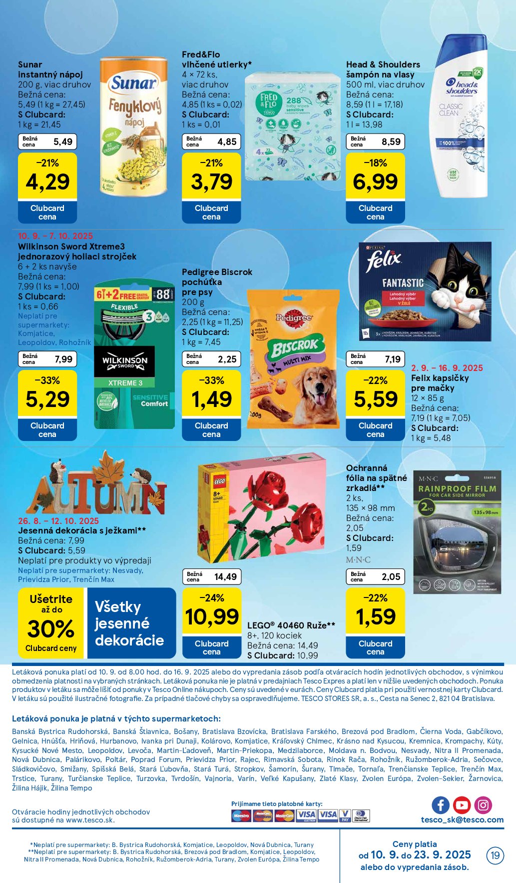 tesco - Leták Tesco supermarket platný od 10.09. do 16.09. - page: 19