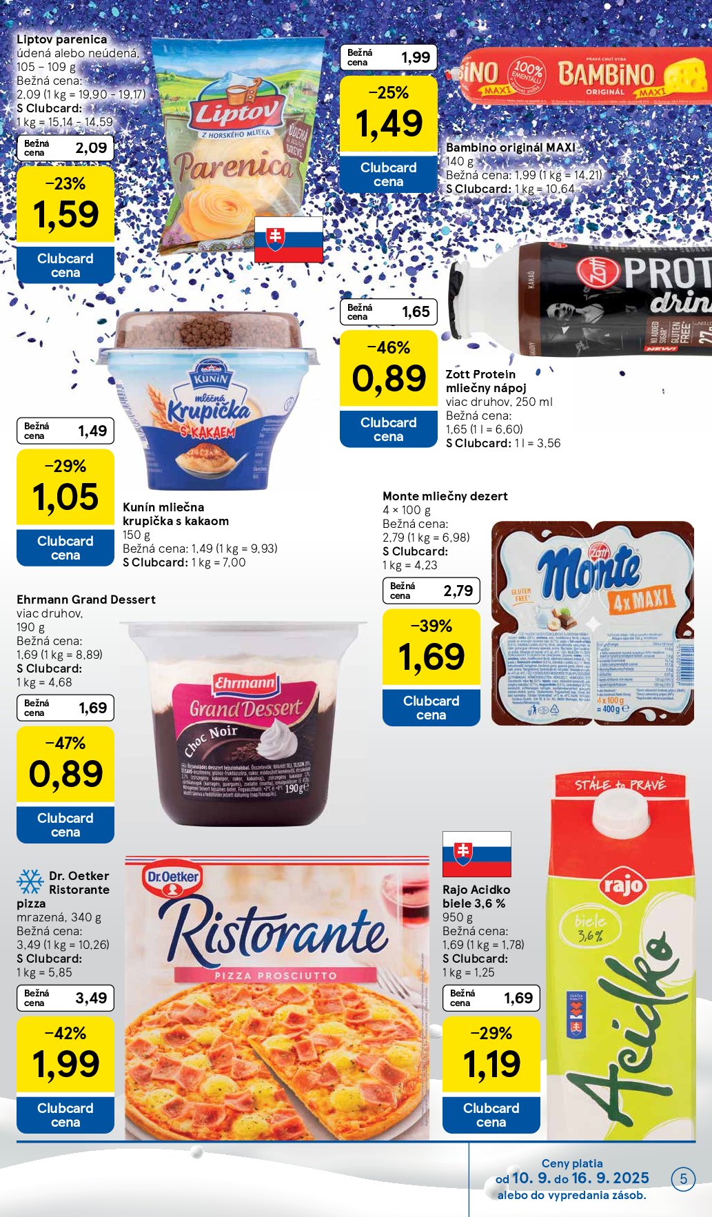tesco - Leták Tesco supermarket platný od 10.09. do 16.09. - page: 5