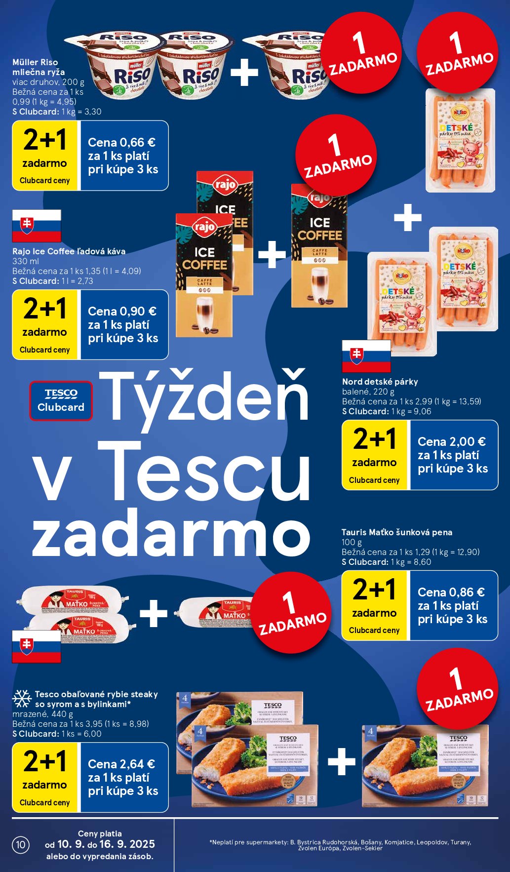tesco - Leták Tesco supermarket platný od 10.09. do 16.09. - page: 10
