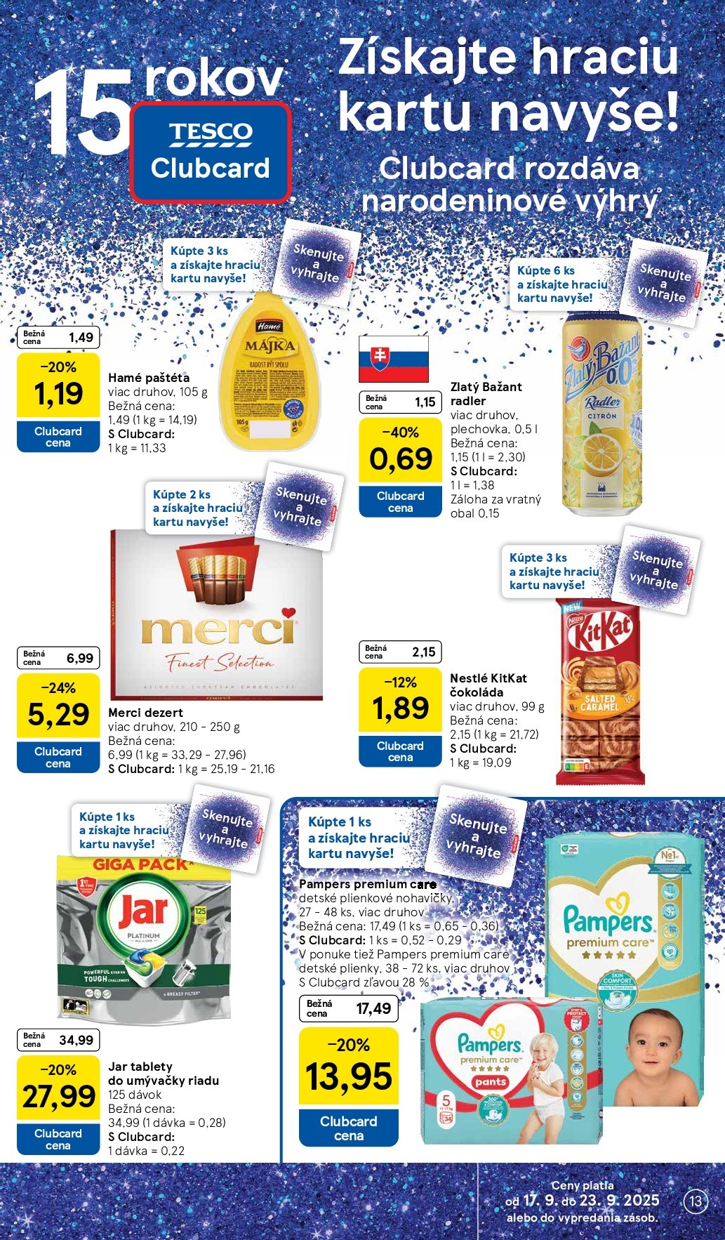 tesco - Leták Tesco platný od 17.09. do 23.09. - page: 13