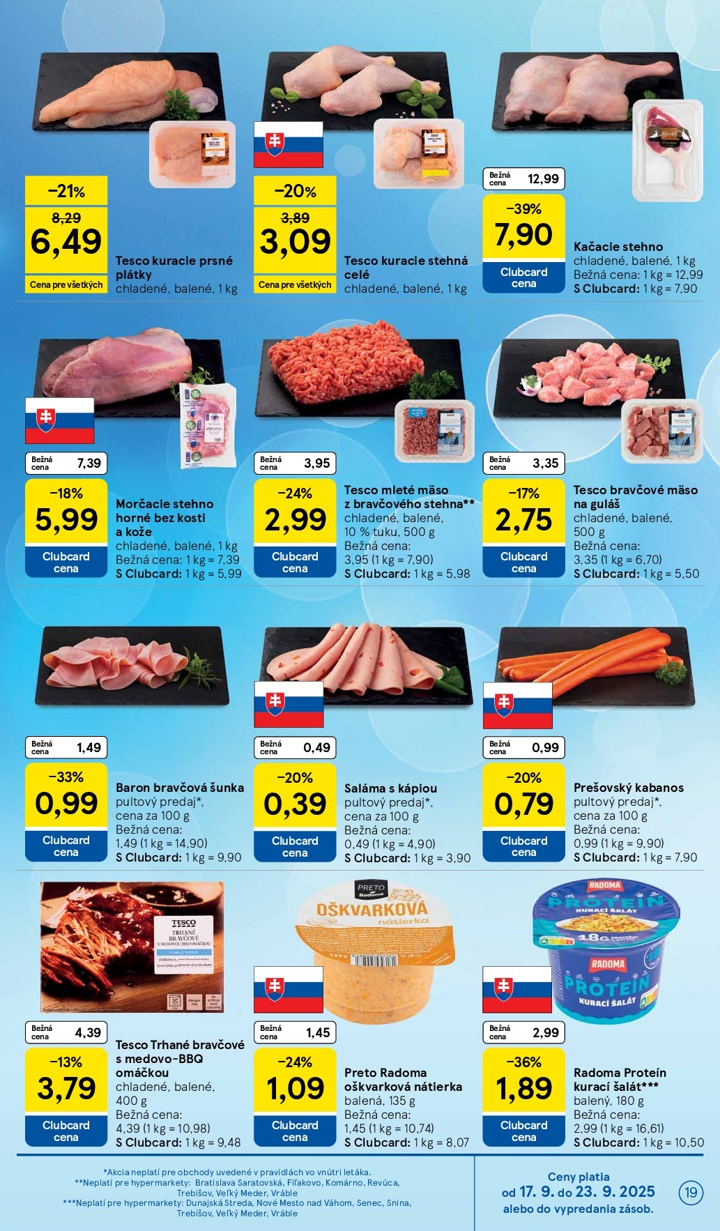 tesco - Leták Tesco platný od 17.09. do 23.09. - page: 19
