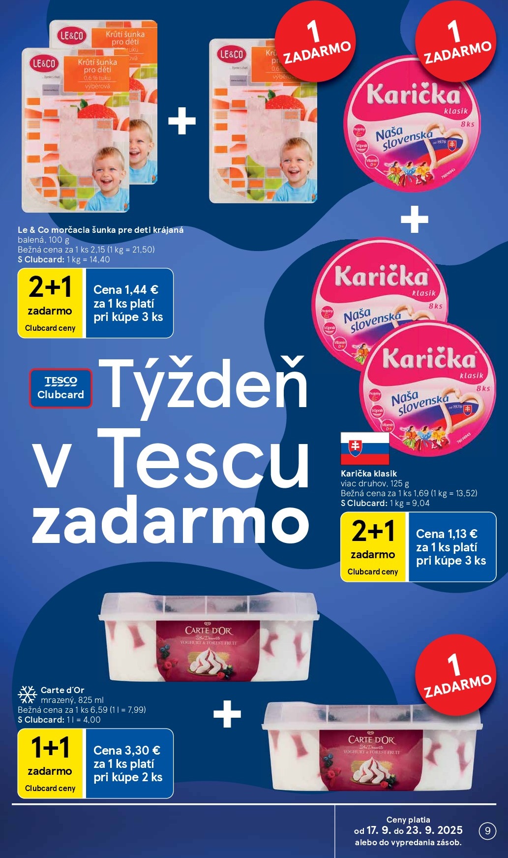 tesco - Leták Tesco platný od 17.09. do 23.09. - page: 9