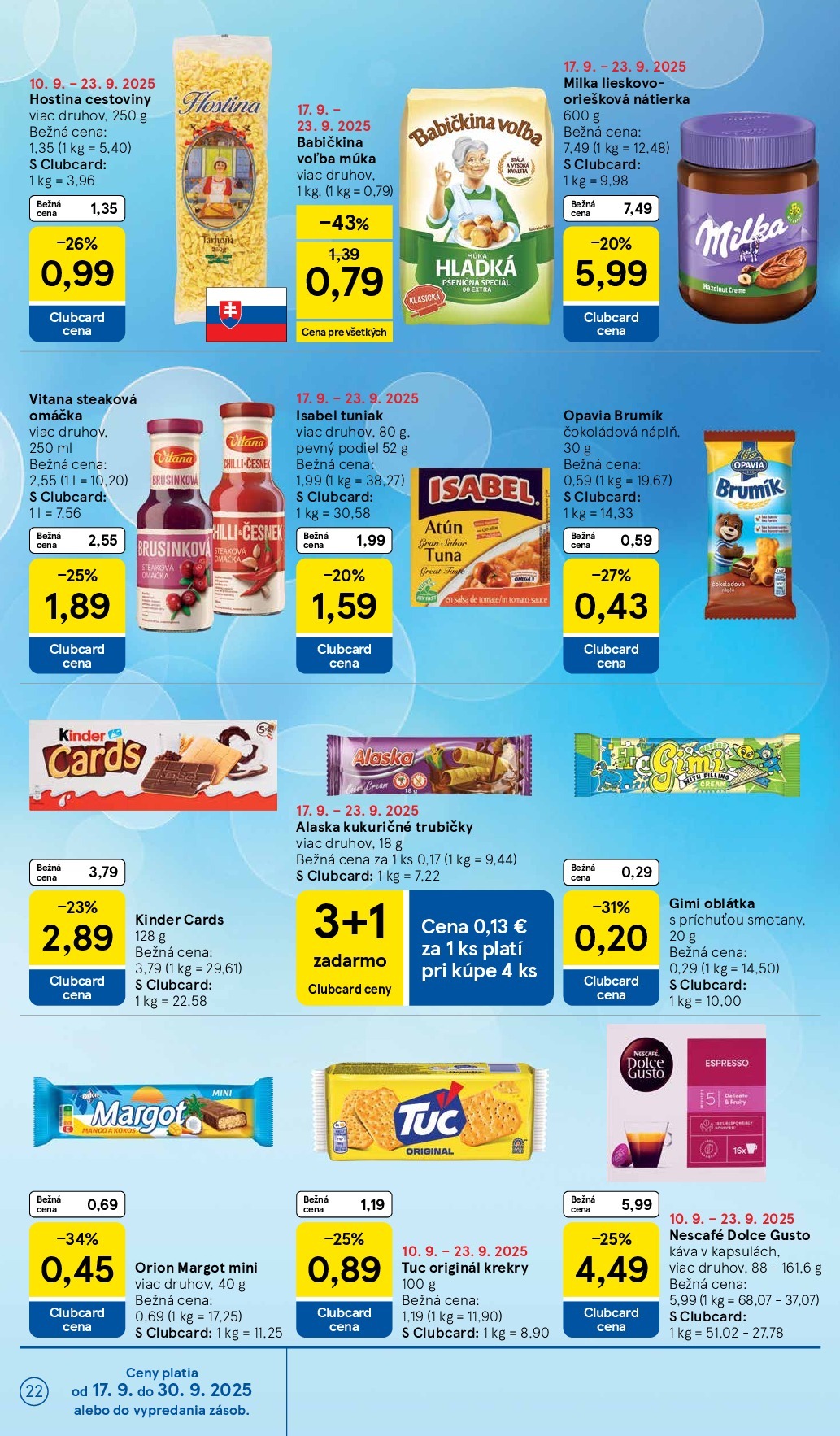 tesco - Leták Tesco platný od 17.09. do 23.09. - page: 22